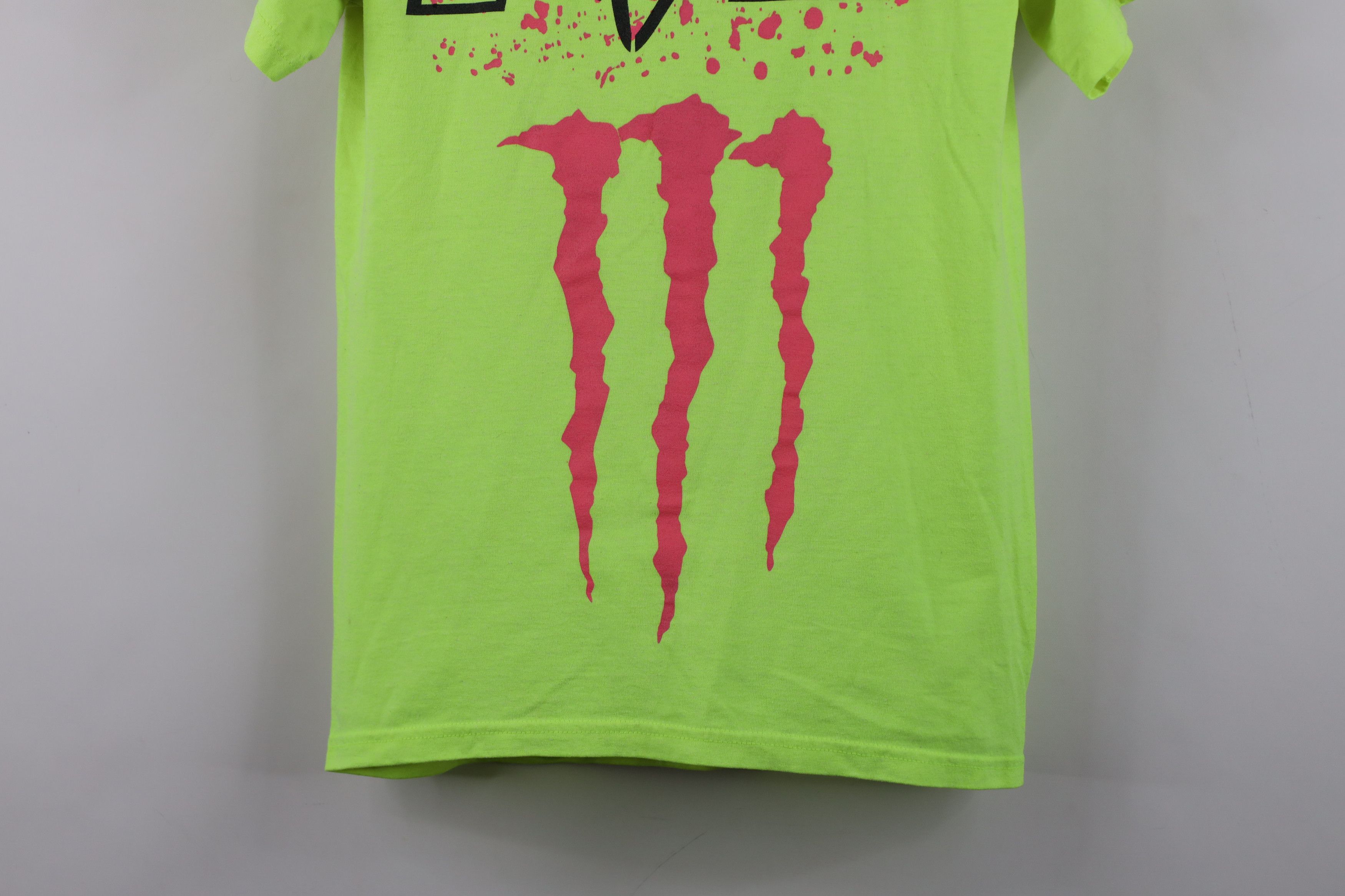 Fox Racing Vintage Fox Racing x Monster Energy Drink T-Shirt Volt Size S / US 4 / IT 40 - 3 Thumbnail