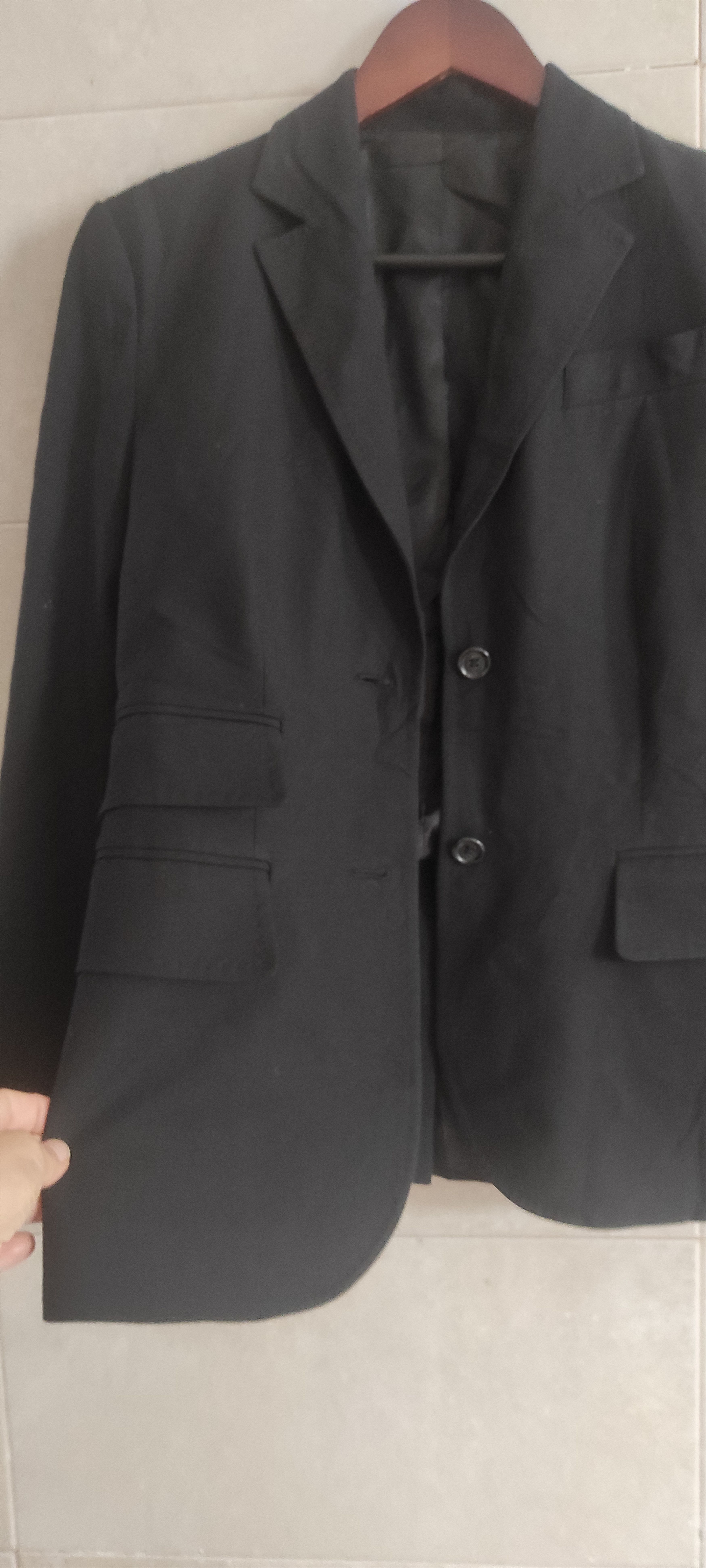 Dolce & Gabbana Dolce & gabbana black jacket Front Button Blazer Sz S/M Size S / US 4 / IT 40 - 12 Thumbnail