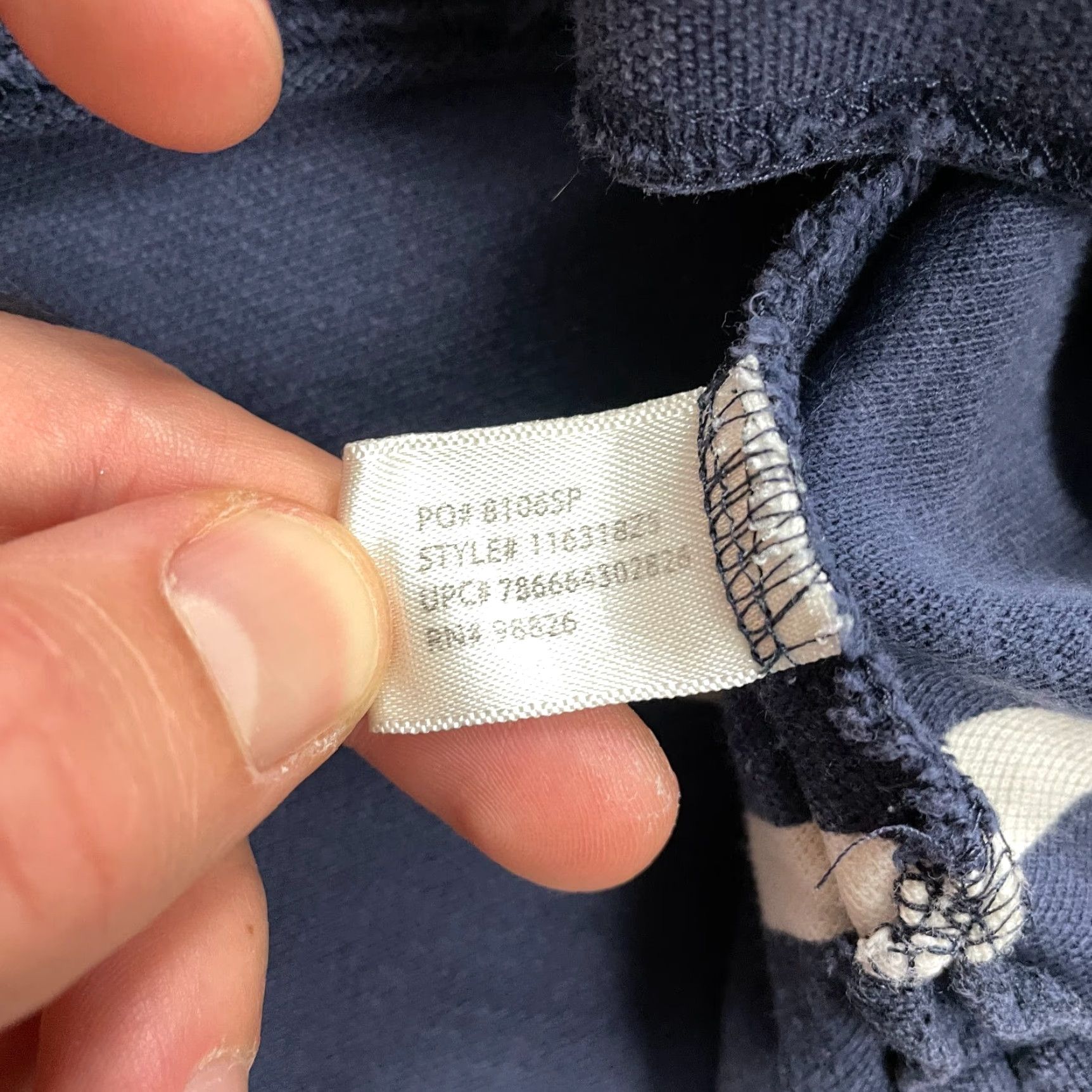 Vintage US Polo Assn. Polo Shirt Mens 2XL Blue White Striped Cotton Short Sleeve Casual Outdoor Sports Size US XXL / EU 58 / 5 - 6 Thumbnail