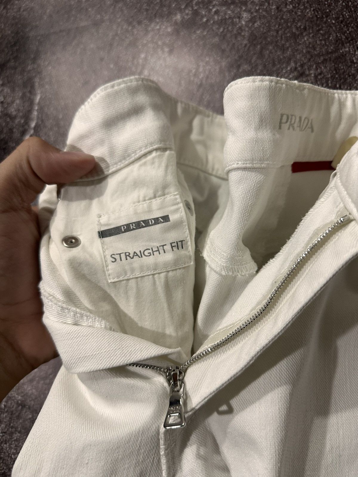 Prada Vintage Prada white jeans Size 27" / US 4 / IT 40 - 7 Thumbnail