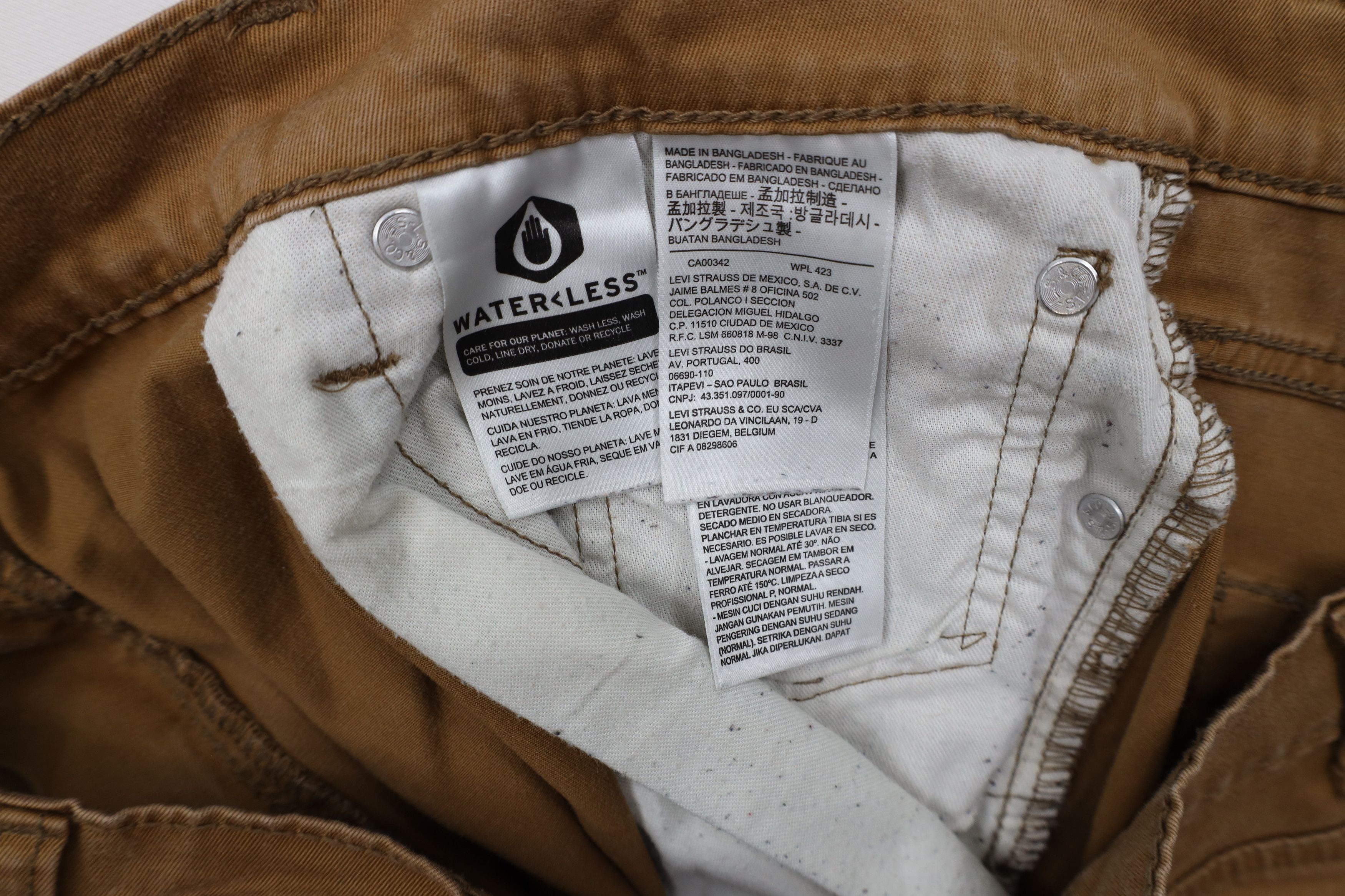 Levi's Vintage Y2K Levis 541 Athletic Fit Tapered Leg Pants Brown Size US 42 / EU 58 - 8 Thumbnail