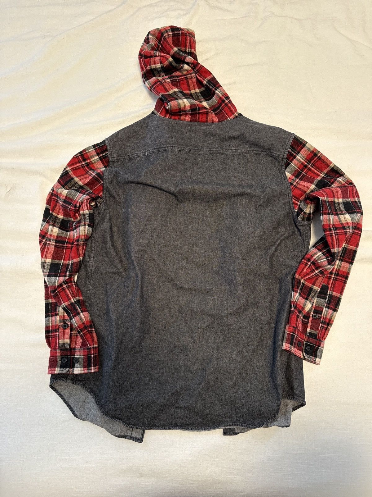 Supreme denim and flannel supreme button up Size US L / EU 52-54 / 3 - 3 Thumbnail