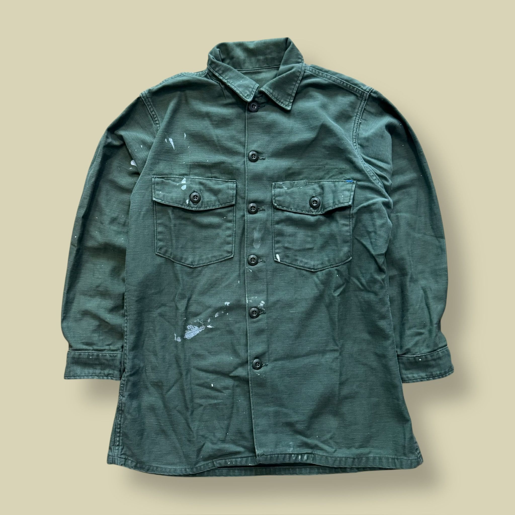 Other Green OG 107 USMC Military Shirt Size US M / EU 48-50 / 2 - 1 Thumbnail
