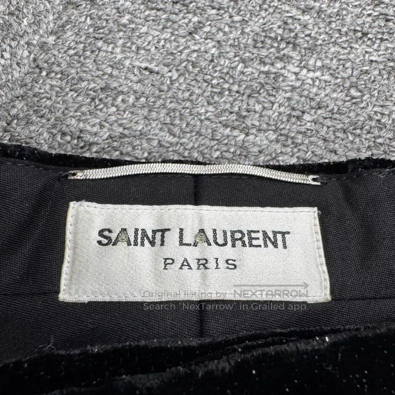 Saint Laurent Paris Saint Laurent Paris Glitter Fleece Casual Pants Size US 30 / EU 46 - 2 Thumbnail