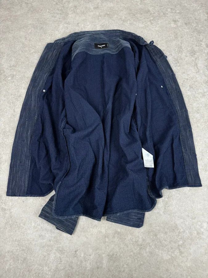 Dsquared2 AW2016 Dsquared2 Navy Chinese Officer Shirt Size US L / EU 52-54 / 3 - 7 Thumbnail