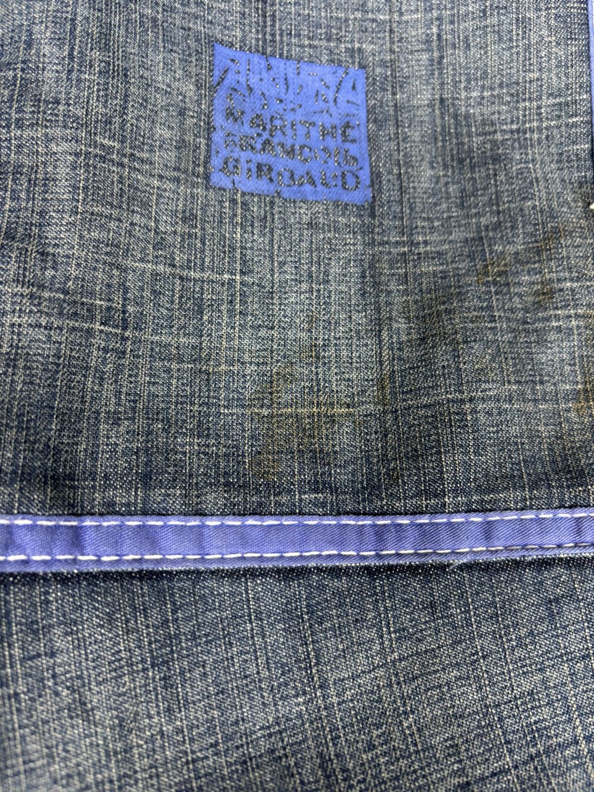 Marithe + Francois Girbaud Marithe Francois Girbaud Baggy Denim Pants. S0357 Size US 33 - 13 Thumbnail