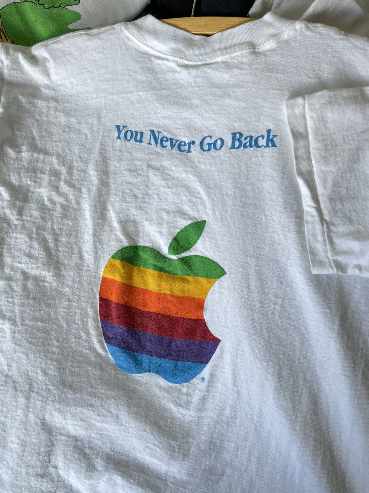 Apple Vintage 90s Apple Once You Go Mac tee Size US XL / EU 56 / 4 - 16 Thumbnail