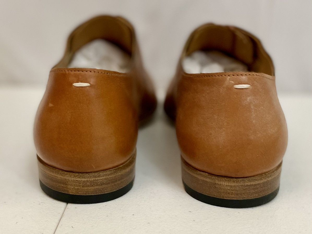 Maison Margiela Maison Margiela 22 🇮🇹 Brown veg tan laser matrix derby 8 New Size US 8 / EU 41 - 10 Thumbnail