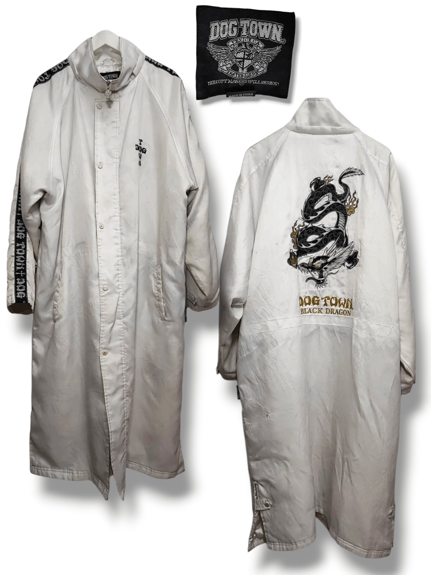 Dogtown Vintage Dog Town Jacket Oversize Big Logo Dragon Size US XXL / EU 58 / 5 - 1 Thumbnail