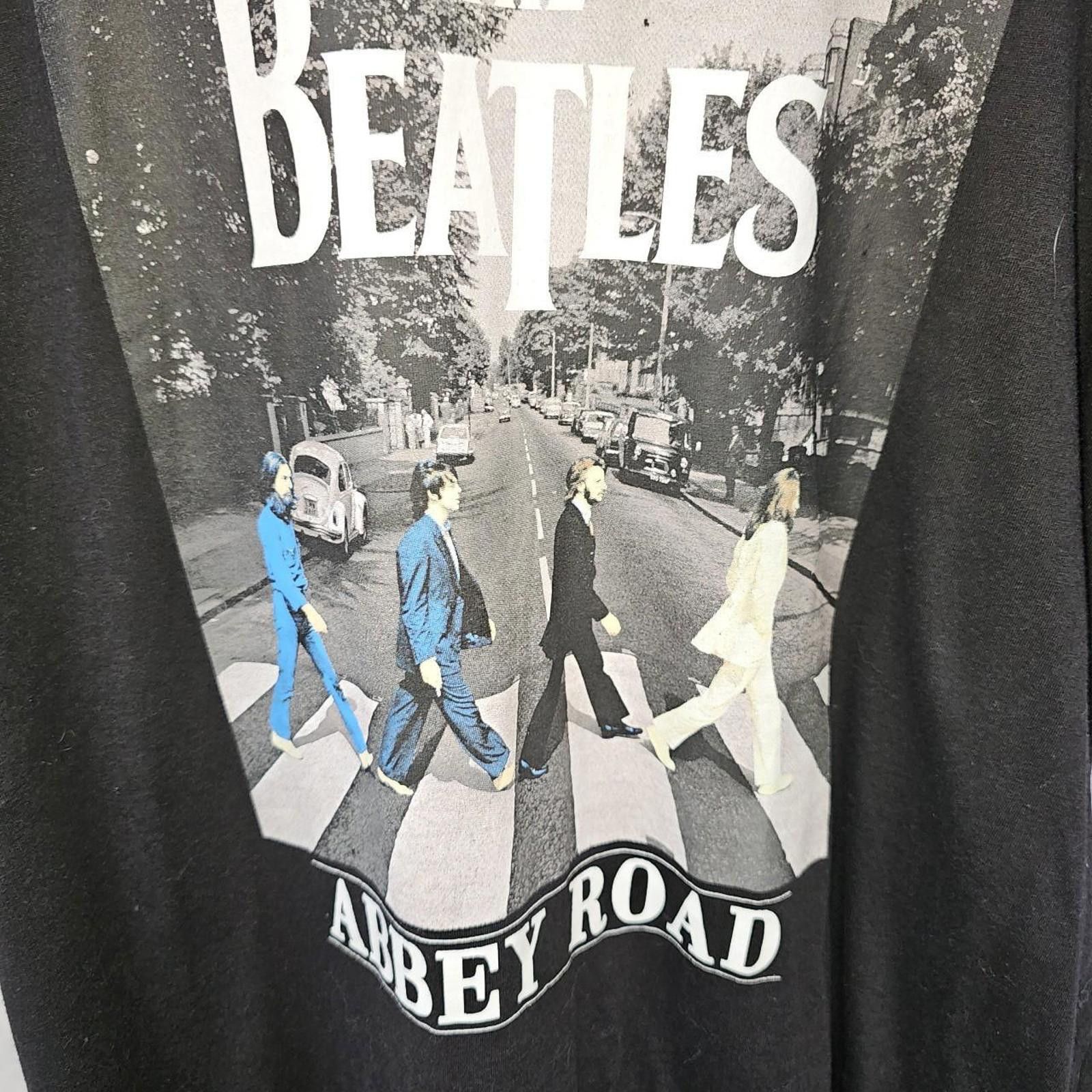 Other Men's Black and White Beatles Abbey Road Band Tee Size US L / EU 52-54 / 3 - 2 Thumbnail