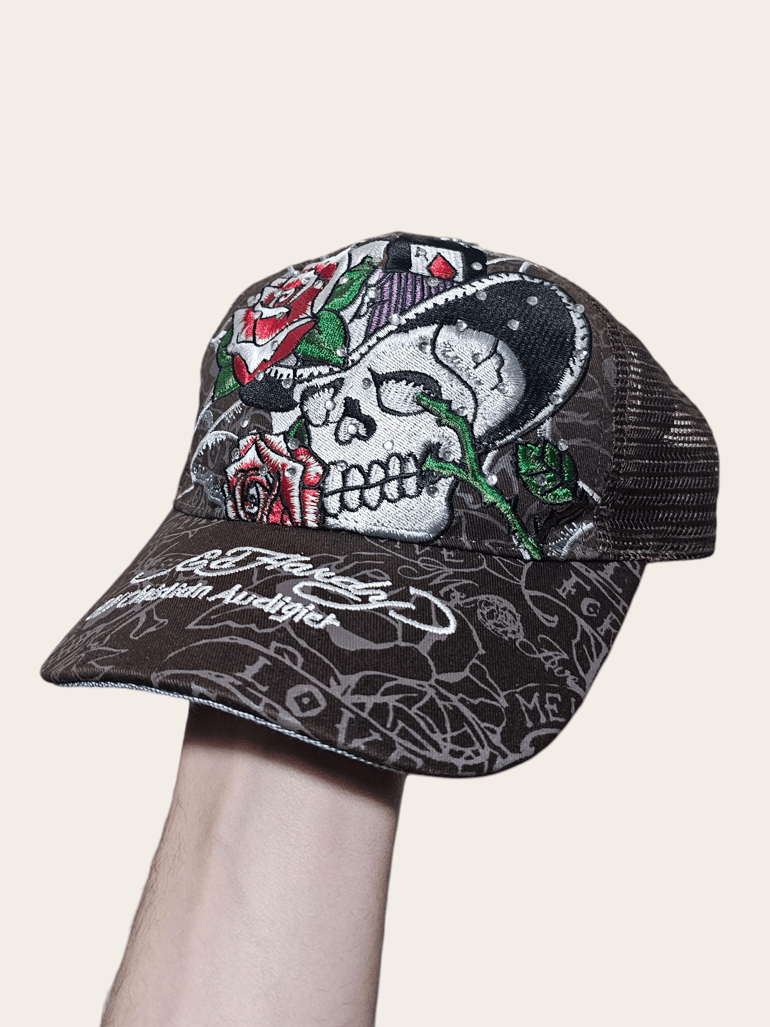 Ed Hardy Ed Hardy Christian Audiger y2k Hat Size ONE SIZE - 4 Thumbnail