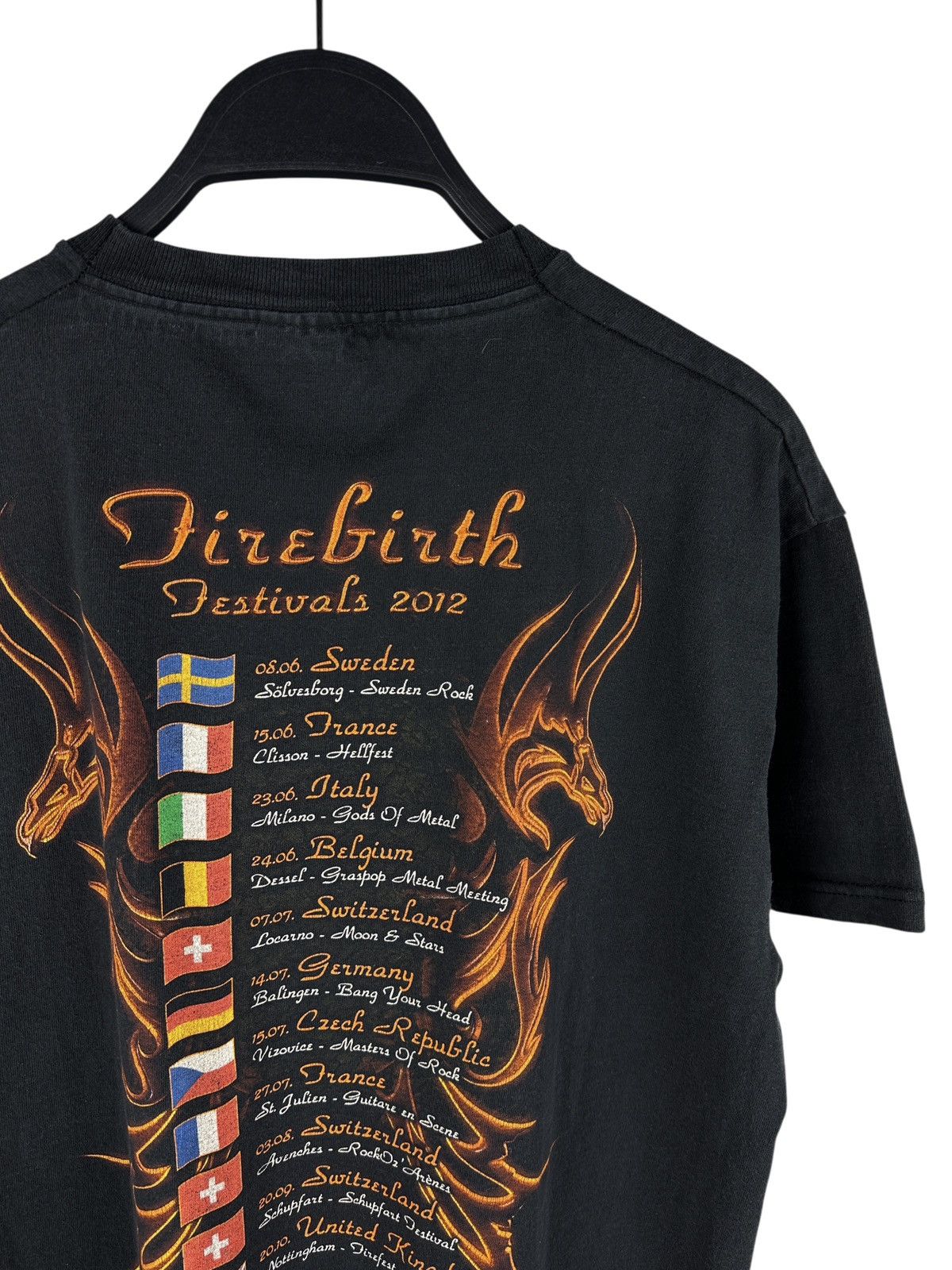 Band Tees Vintage 2012 Gotthard Firebirth Tour T-Shirt Rock Band Tee Size US L / EU 52-54 / 3 - 10 Thumbnail