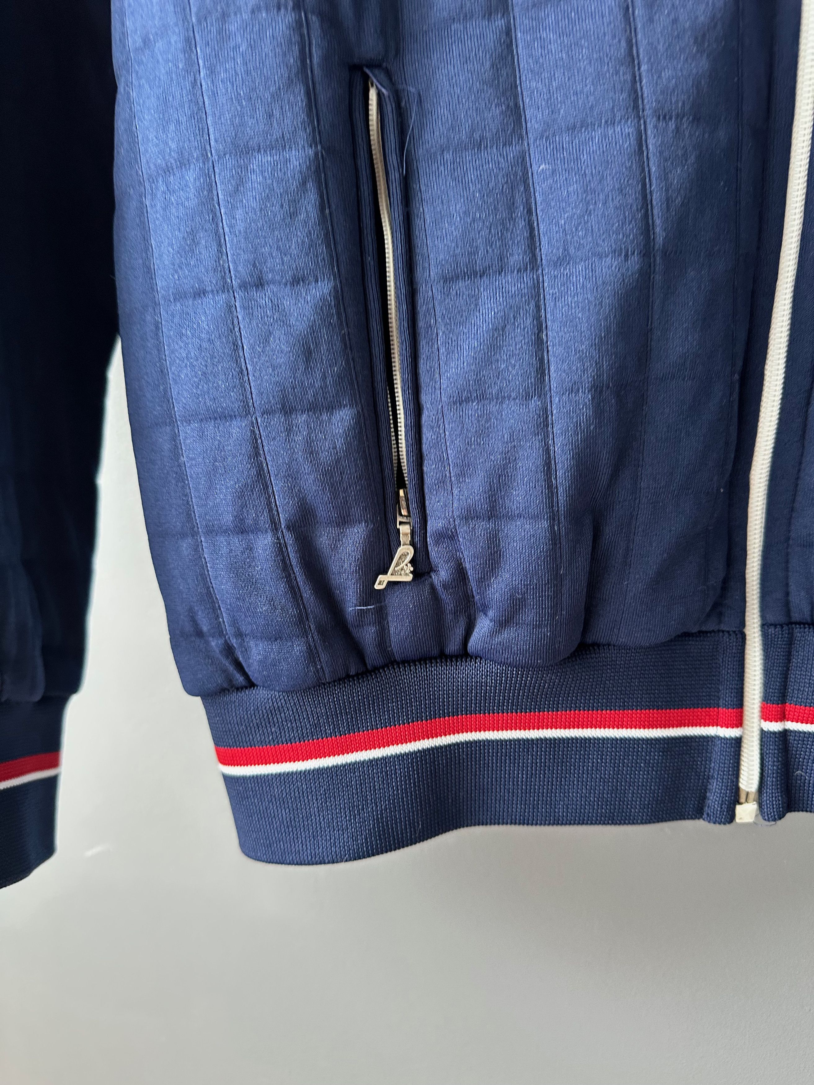 Vintage 80's - 90's Luippold West Germany quilted light jacket navy Size US L / EU 52-54 / 3 - 8 Thumbnail