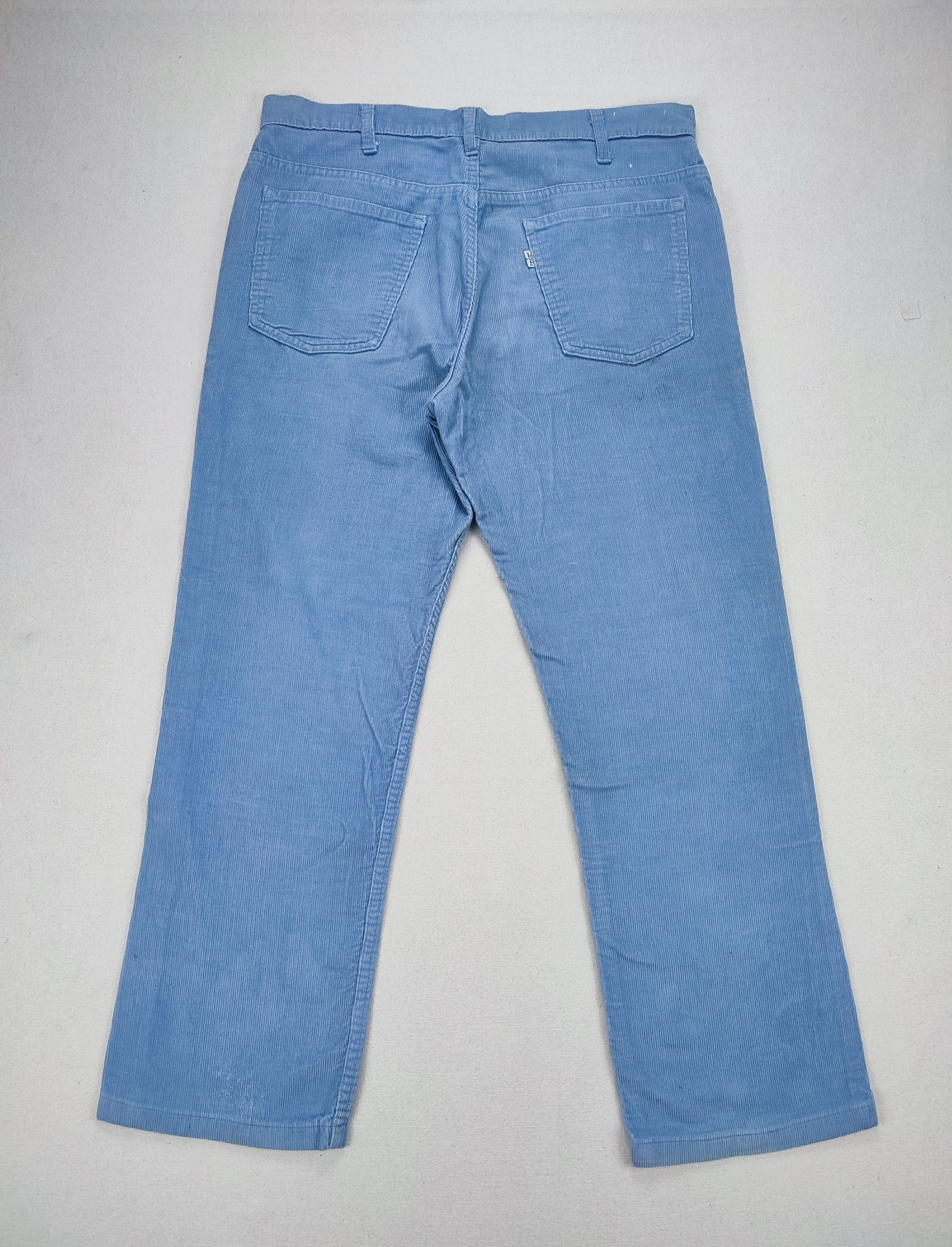 Levi's Vintage 1970s Levis Button 3 Corduroy Pants Size US 36 / EU 52 - 2 Thumbnail