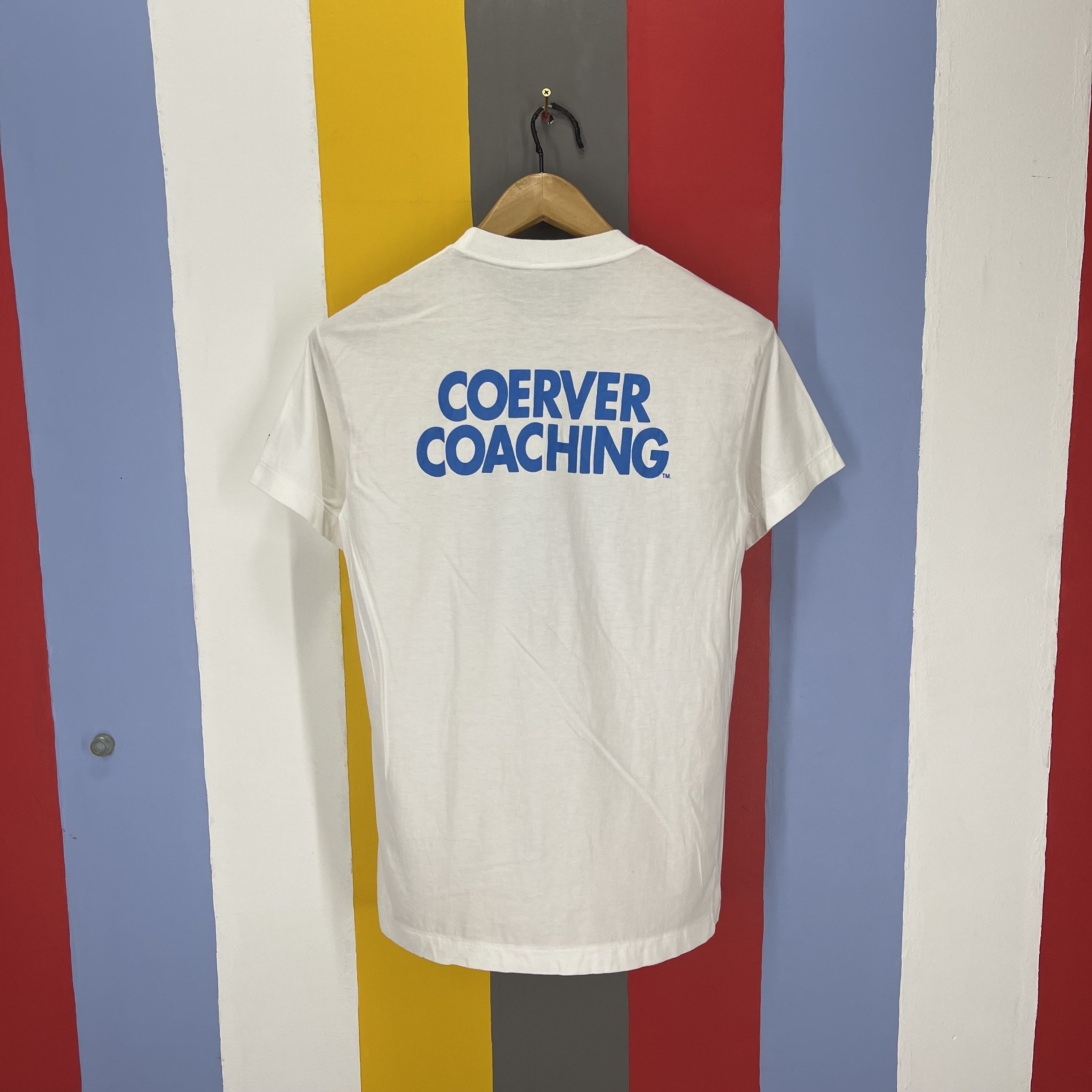 Adidas Vintage ADIDAS x COERVER COACHING Crew Neck T Shirt #1735/06 Size US S / EU 44-46 / 1 - 9 Thumbnail
