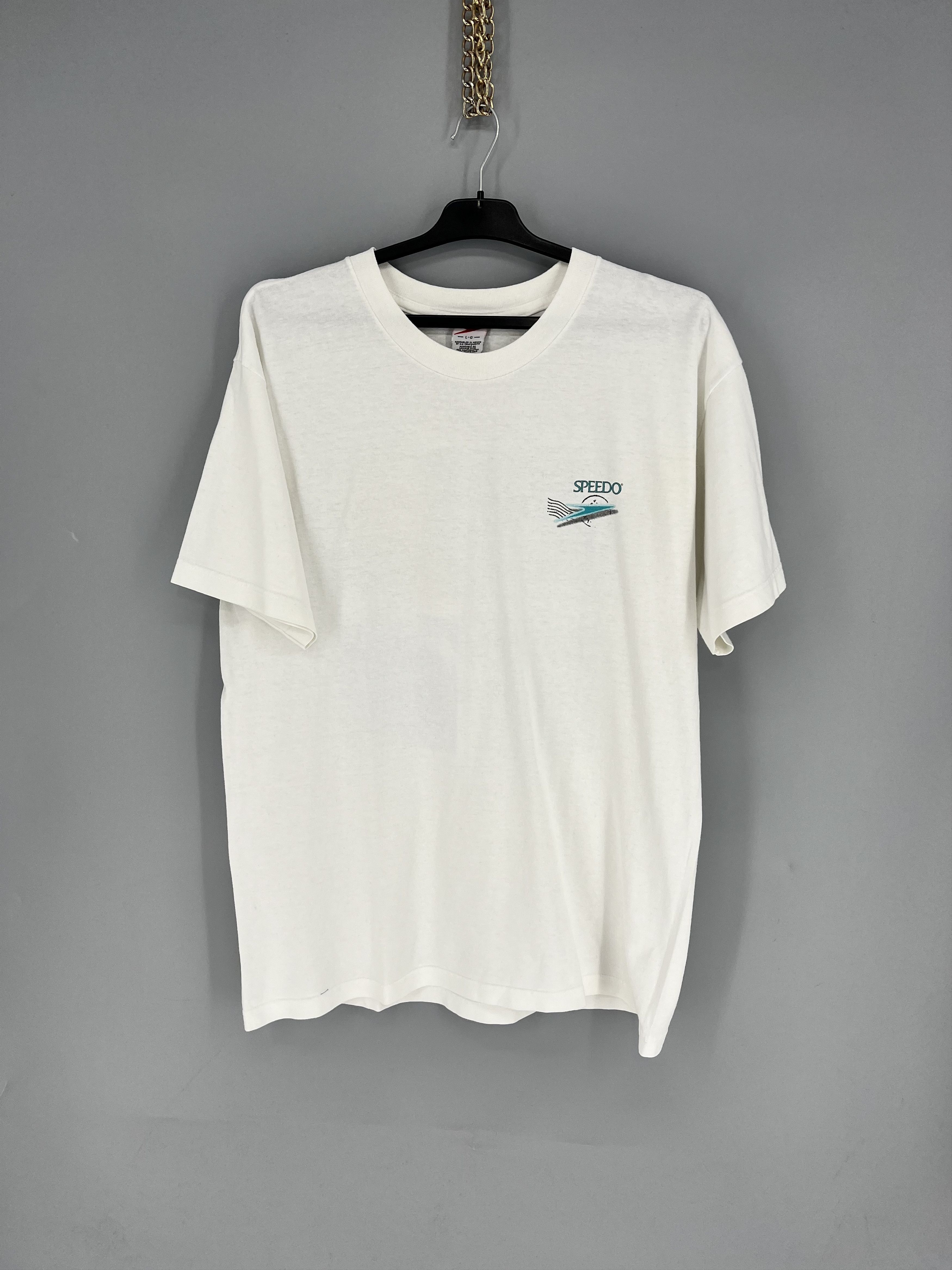 Speedo T shirt Vintage Speedo 1999 L Timbre Nature Dauphin Size US L / EU 52-54 / 3 - 2 Thumbnail
