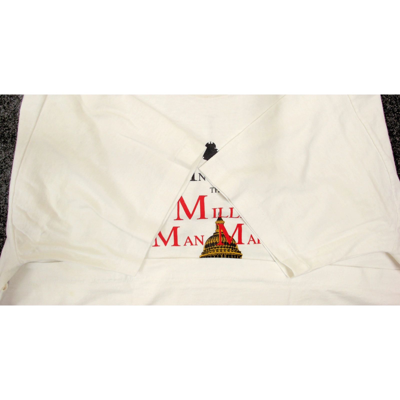 Fruit Of The Loom 1995 Women Support Million Man March Single Stitch Tee XL Size US XL / EU 56 / 4 - 9 Thumbnail