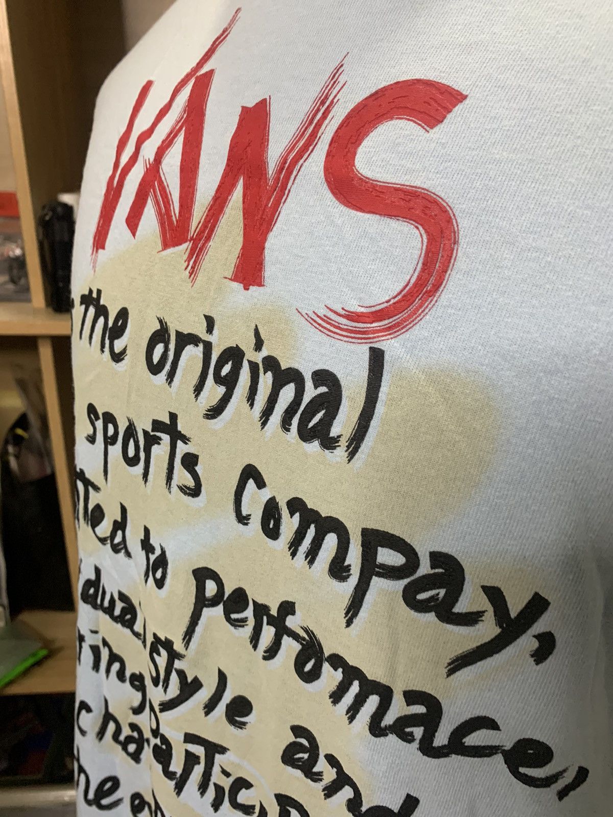 Vans × Vintage Vintage Y2K Vans Tee Size US L / EU 52-54 / 3 - 3 Thumbnail