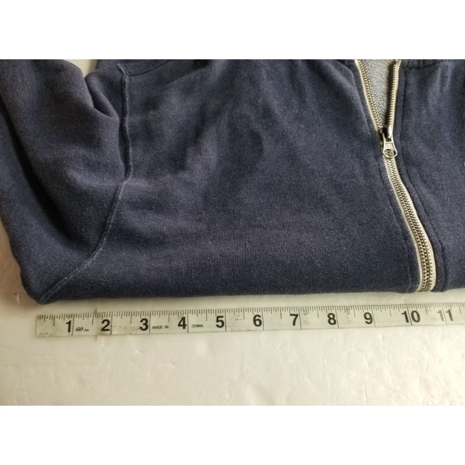 Vintage Moondoggies Sweatshirt Beach Club Blue Hooded Full Zip S Men Small Polyester Cotton Logo Pockets All Seasons Surf Beach Outdoor Sports Size US S / EU 44-46 / 1 - 3 Thumbnail