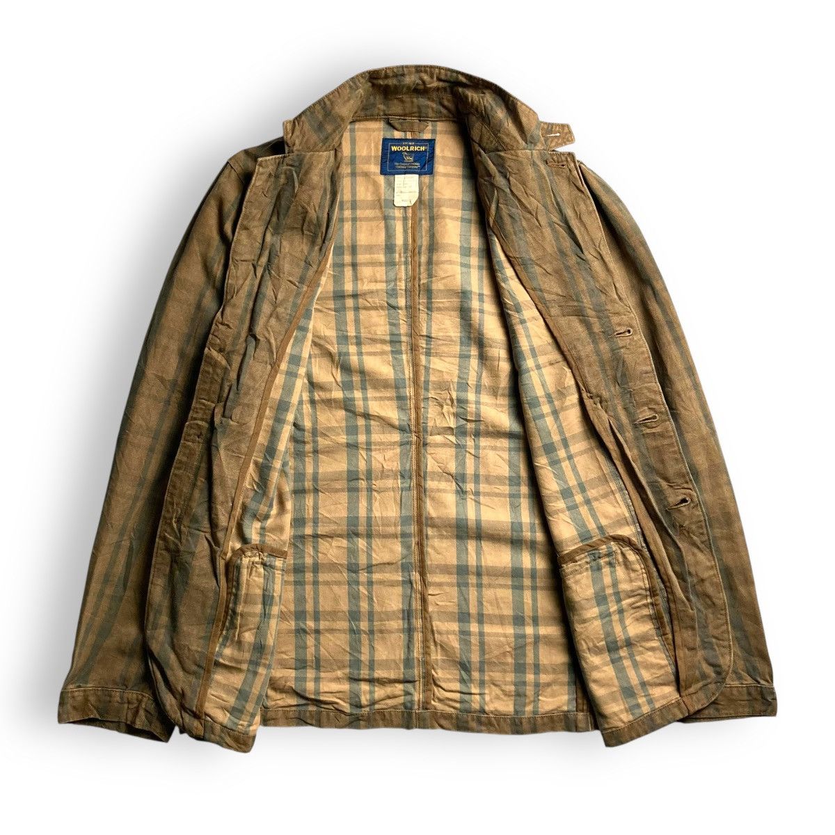 Woolrich Woolen Mills VINTAGE WOOLRICH CHECKERED BLAZER JACKET Size US M / EU 48-50 / 2 - 4 Thumbnail