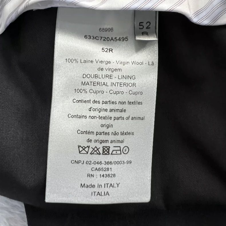 Dior Dior Dark pattern full-print CD suit trousers 2502-Nextarro Size 52R - 4 Thumbnail