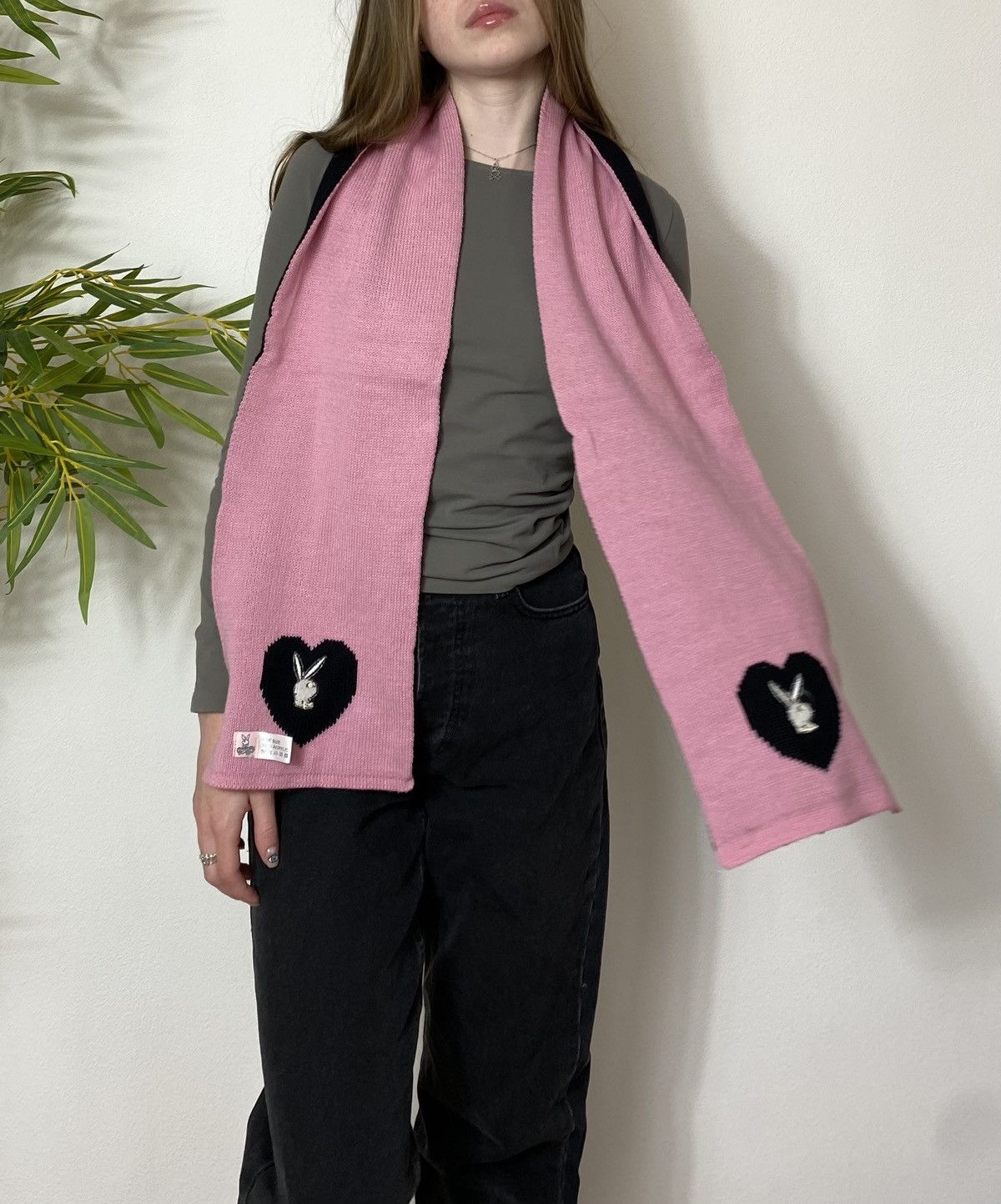 Playboy 🐇🌸 PLAYBOY PINK VINTAGE SCARF Size ONE SIZE - 3 Thumbnail