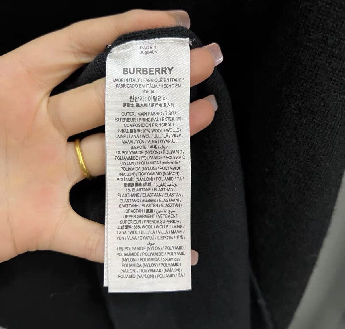 Burberry Burberry Black Slim-fit Knitted Dress J41 Size XXS / US 00 / IT 34 - 3 Thumbnail