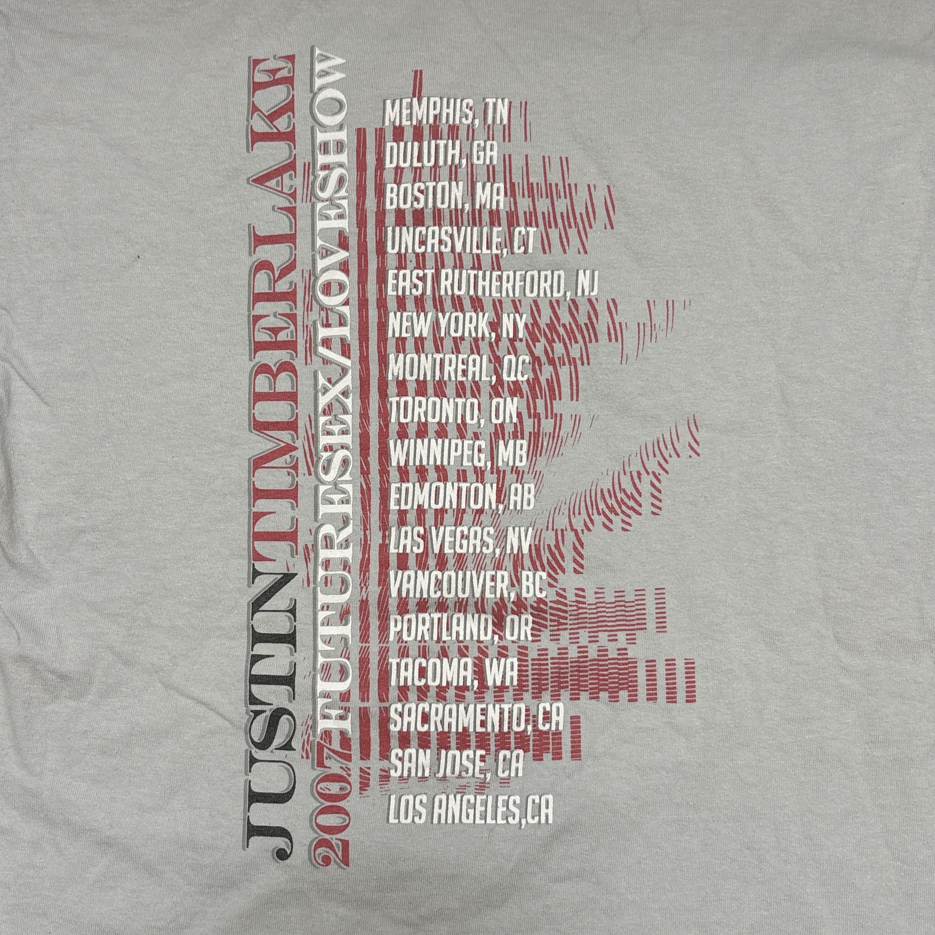 Band Tees Vintage Justin Timberlake Shirt Y2K Tour Band Tee Nsync Size US M / EU 48-50 / 2 - 12 Thumbnail
