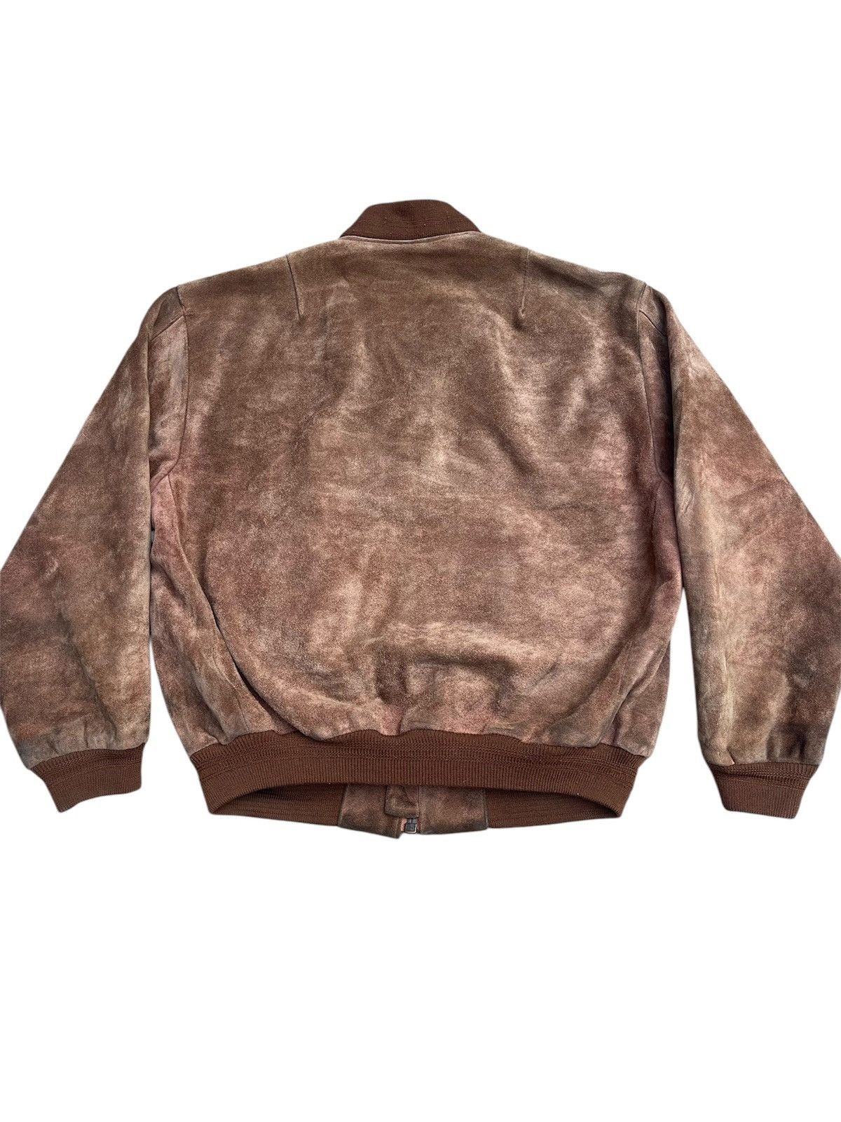 Vintage Vintage Next Stage Suede Leather Jacket Size US L / EU 52-54 / 3 - 2 Thumbnail