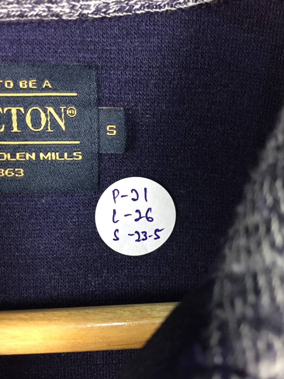 Pendleton × Vintage Vtg Pendleton Woolen Mills Double Pocket Sweatshirt Size US S / EU 44-46 / 1 - 13 Thumbnail