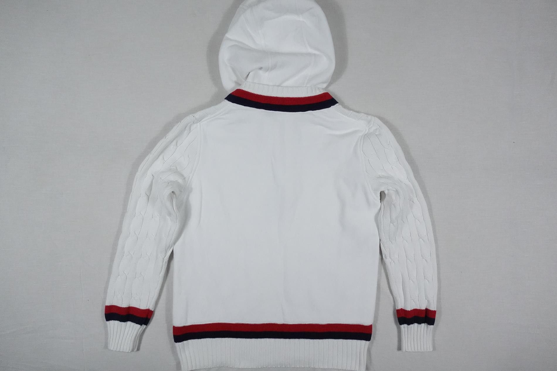 Polo Ralph Lauren Polo Ralph Lauren Sweater Hoodie Hooded Cable Knit Cricket M Size US M / EU 48-50 / 2 - 2 Thumbnail