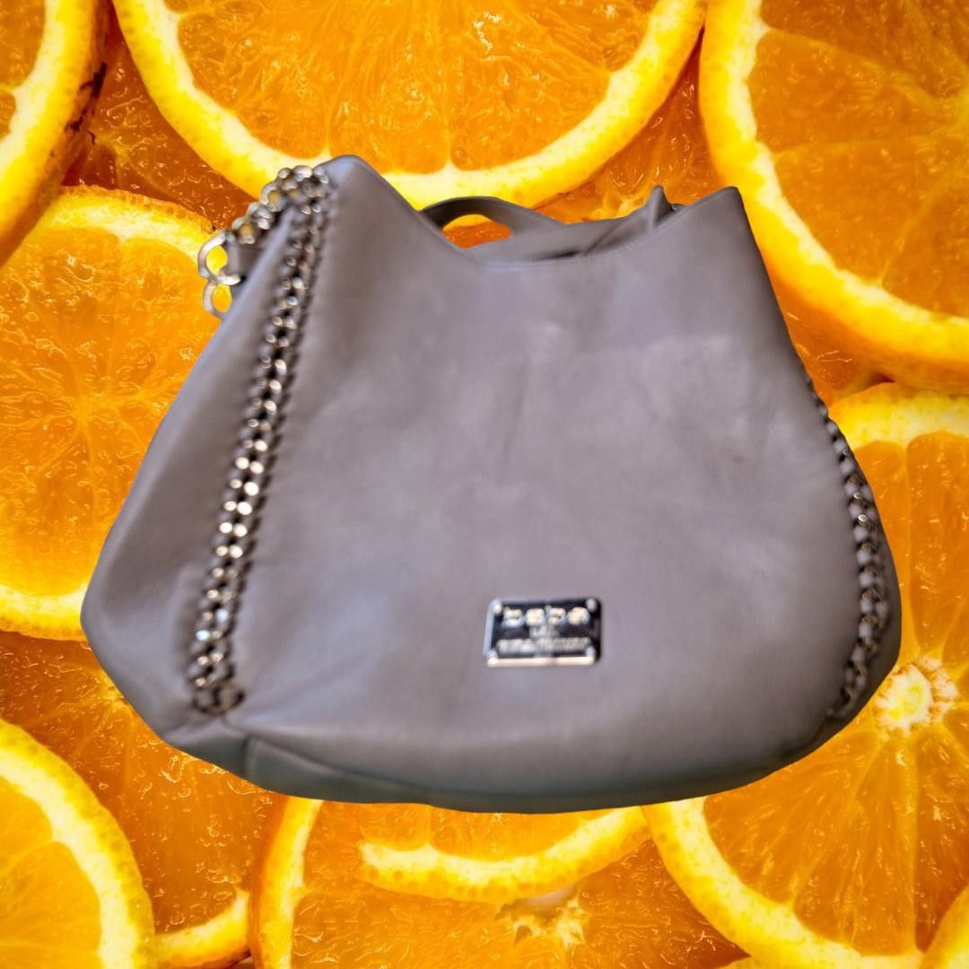 Bebe Bebe Faux Leather Tan Hobo/Shoulder Bag/ with Braided Gold S Size ONE SIZE - 1 Thumbnail