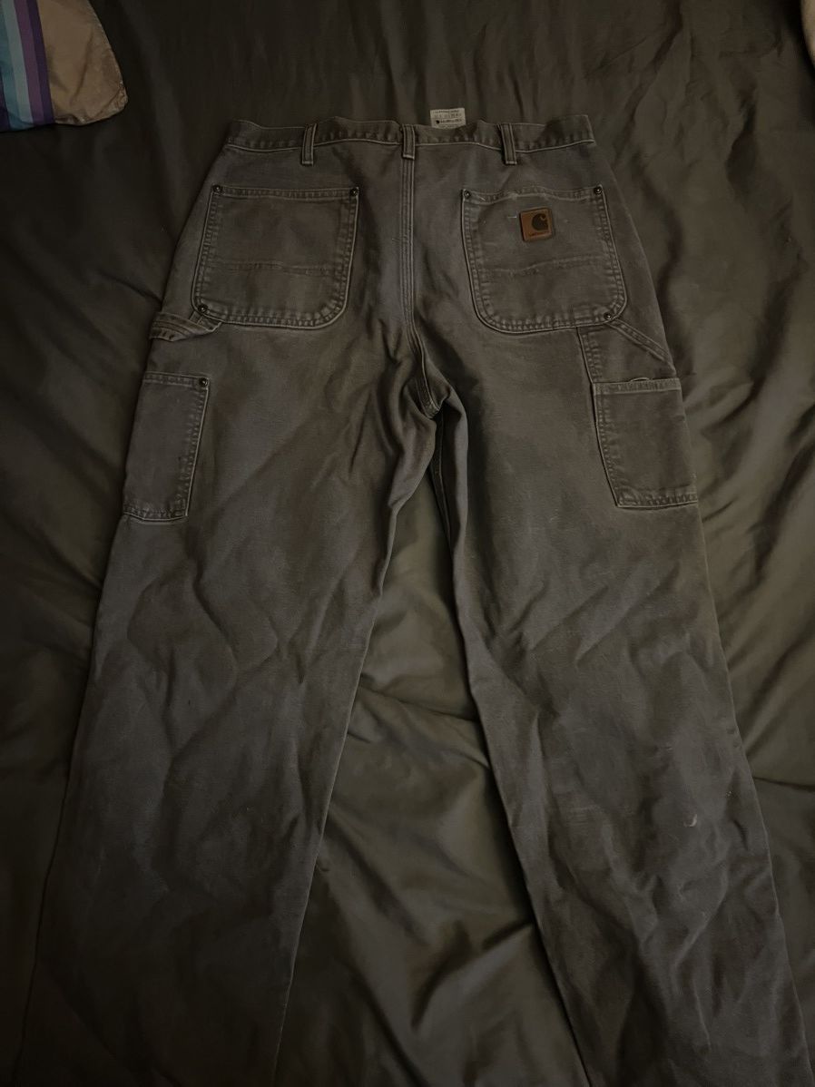 Carhartt × Vintage Carhartt Double Knee Pants Size US 33 - 2 Thumbnail