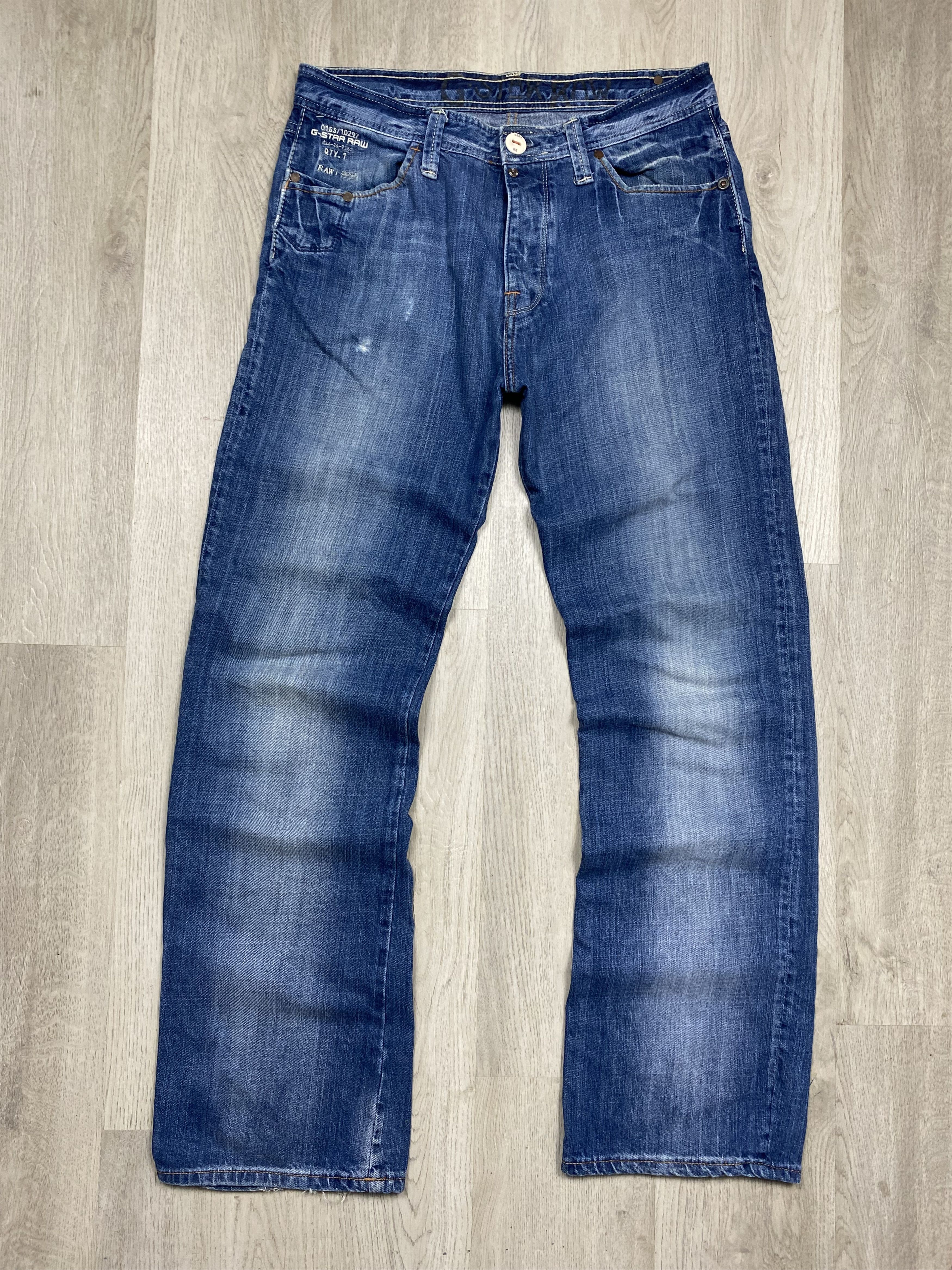 G-Star G Star Raw Vintage Mens Denim Pants Jeans Size US 33 - 1 Thumbnail