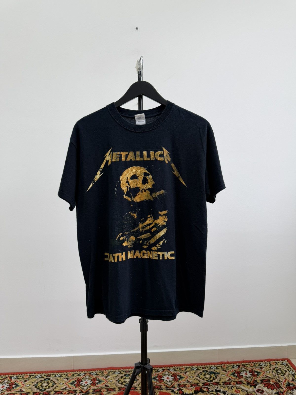Band Tees Metallica “Death Magnetic” 2008 Tour Merch Tee Shirt Size US M / EU 48-50 / 2 - 2 Thumbnail