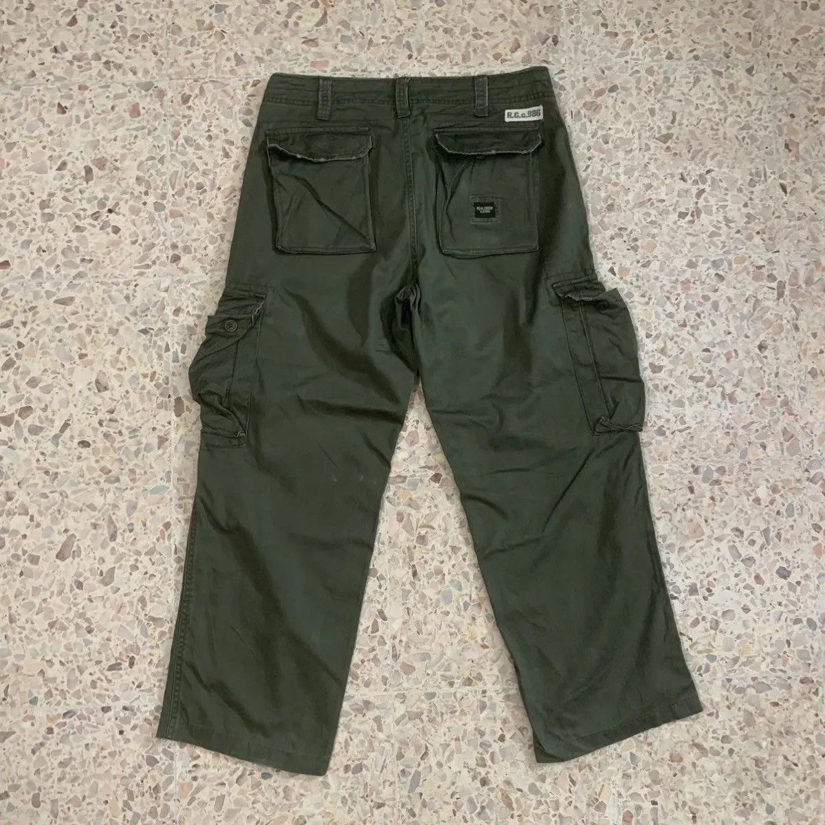 Japanese Brand Real Crush Utility Big Side Pocket Trousers Tactical Cargo Size US 32 / EU 48 - 8 Thumbnail