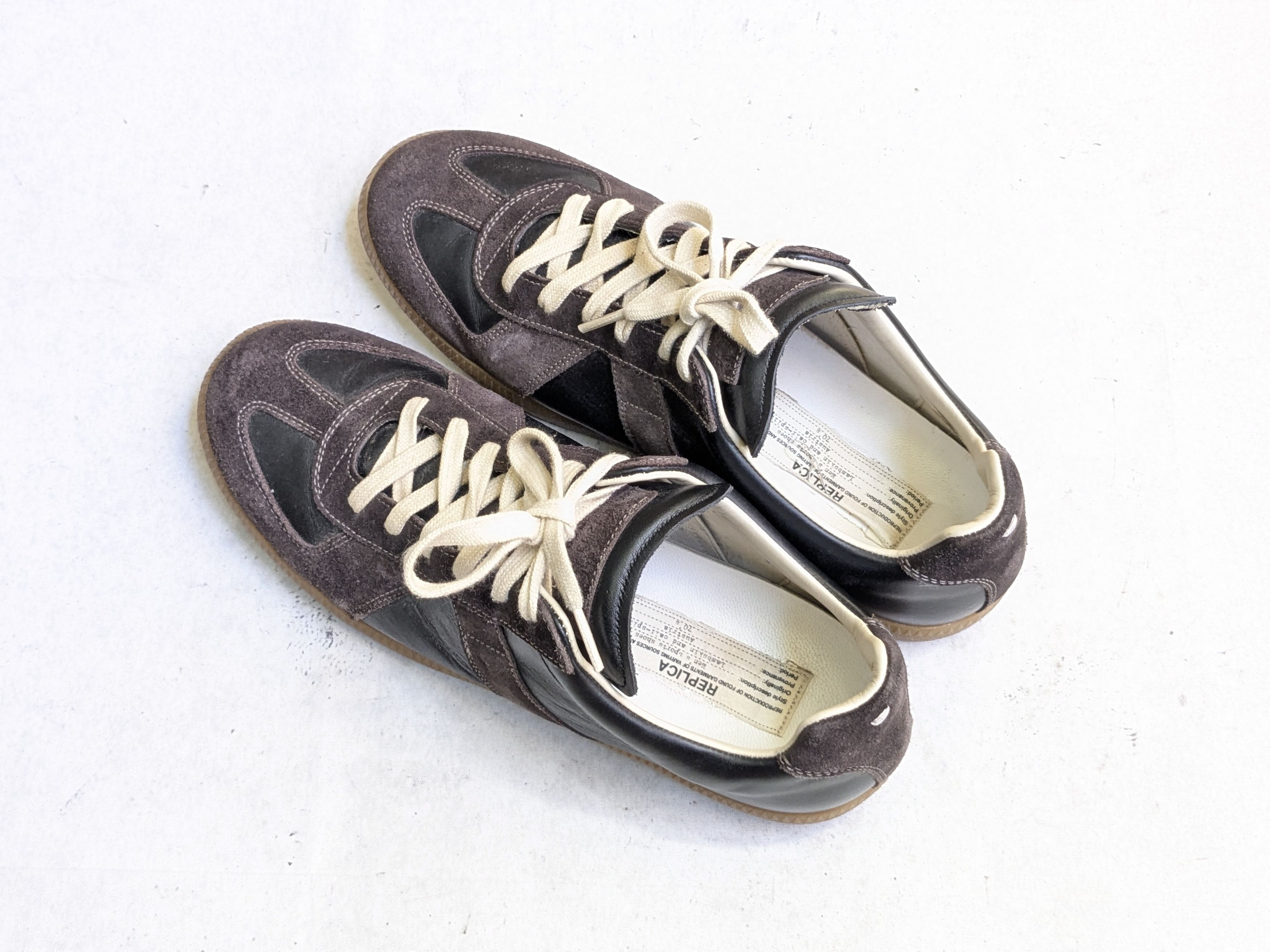 Maison Margiela Maison Margiela Replica GAT Black 9 42 Gum Low Tops Size US 9 / EU 42 - 11 Thumbnail