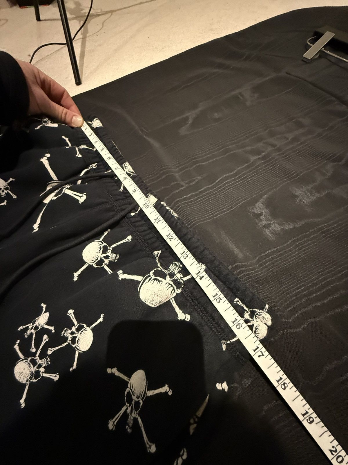 Saint Michael Saint Mxxxxxx skull black logo joggers sweatpants Michael L Size US 34 / EU 50 - 7 Thumbnail