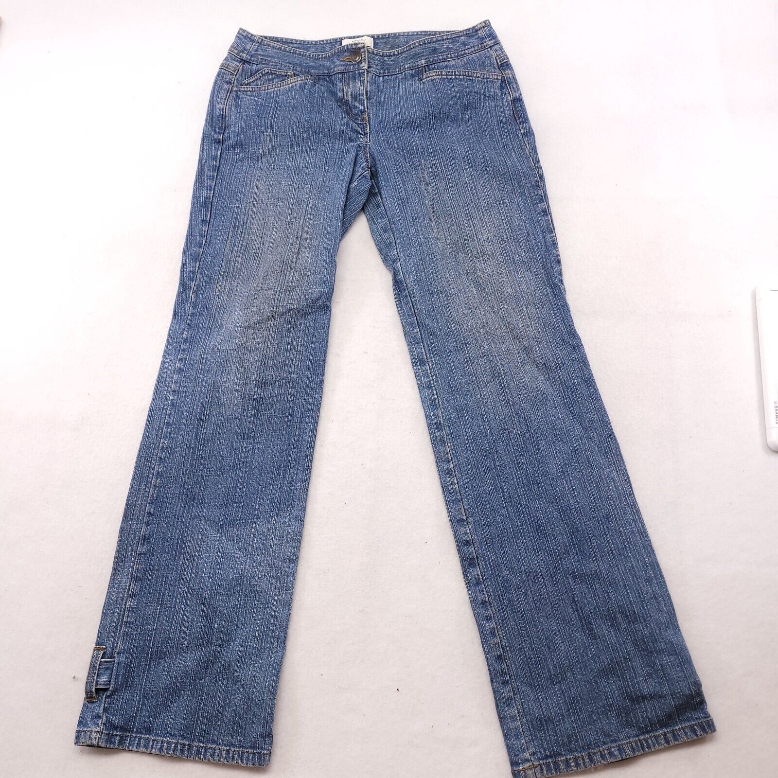 Loft Loft Casual Button Zip Denim Jeans Womens Size 0 Blue Size 29" - 2 Thumbnail