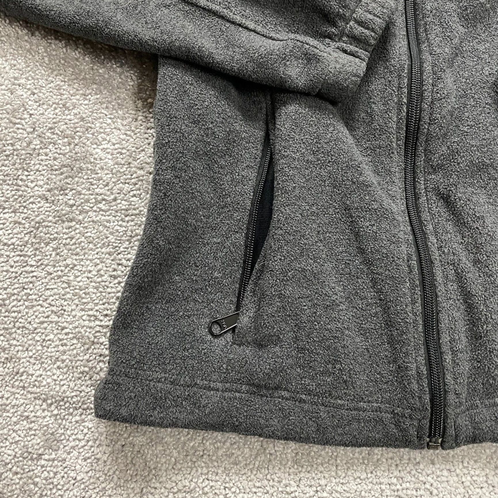 Vintage Columbia Benton Springs Jacket Women Small Gray Fleece Full Zip Pocket High Neck Size S / US 4 / IT 40 - 4 Thumbnail