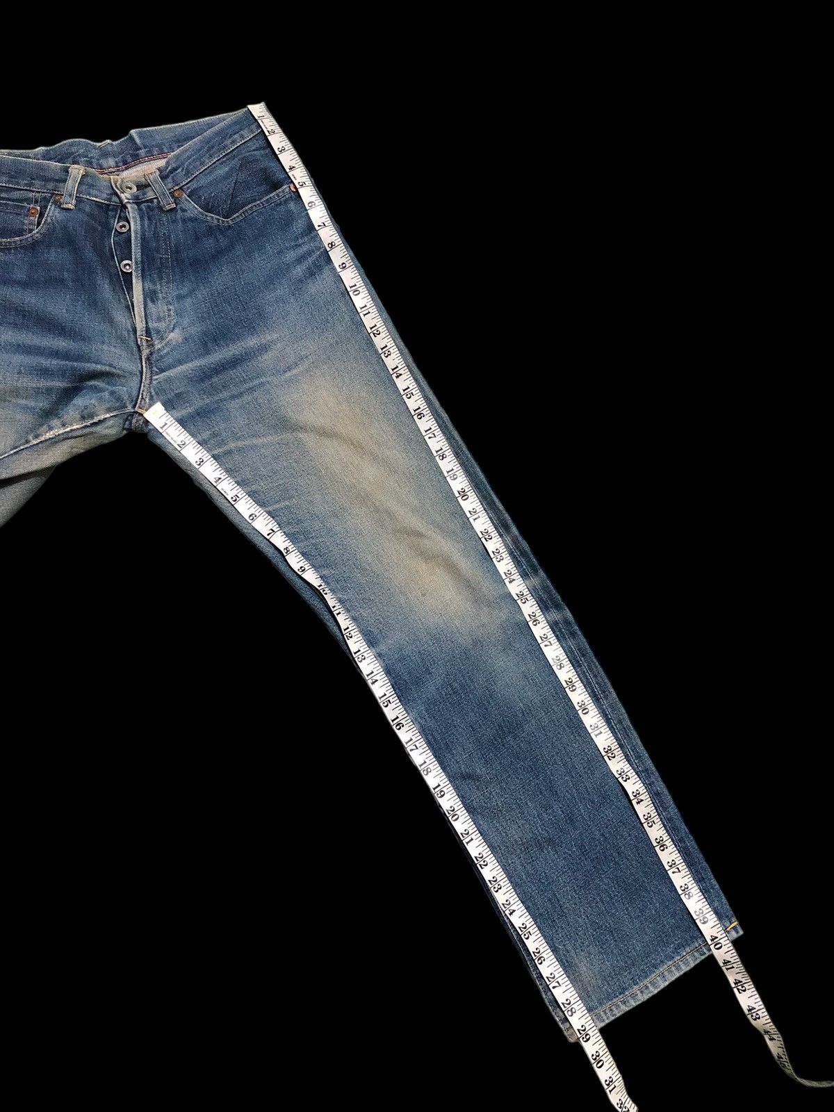 Japanese Brand REDLINE JAPANESSE SHELTER LEE DENIM Size US 30 / EU 46 - 11 Thumbnail
