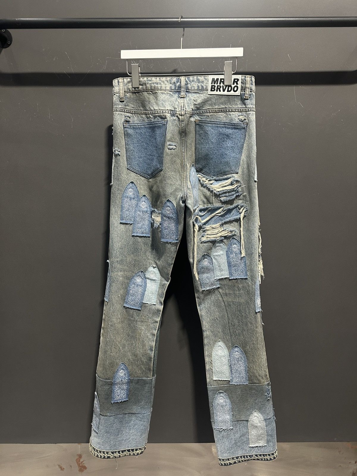 Who Decides War who decides war Arch Repaired Blowout denim Size US 32 / EU 48 - 2 Thumbnail