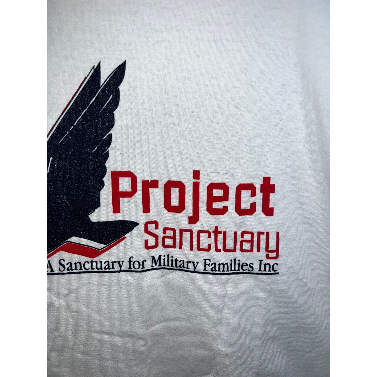 Vintage Vintage Project Sanctuary Shirt Military Family White Large Size US L / EU 52-54 / 3 - 3 Thumbnail