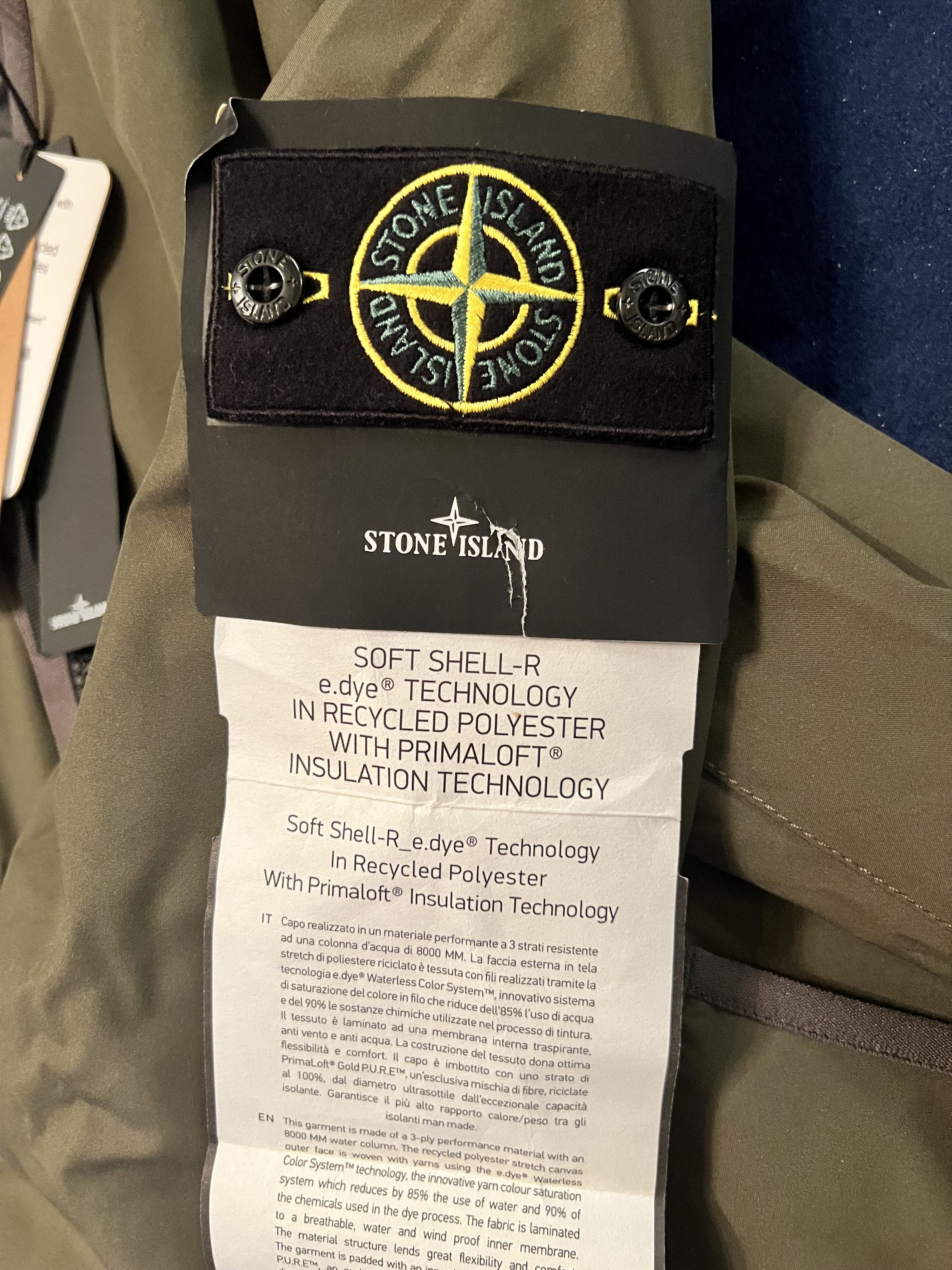 Stone Island SOFT SHELL-R JACKET Size US XL / EU 56 / 4 - 1 Thumbnail