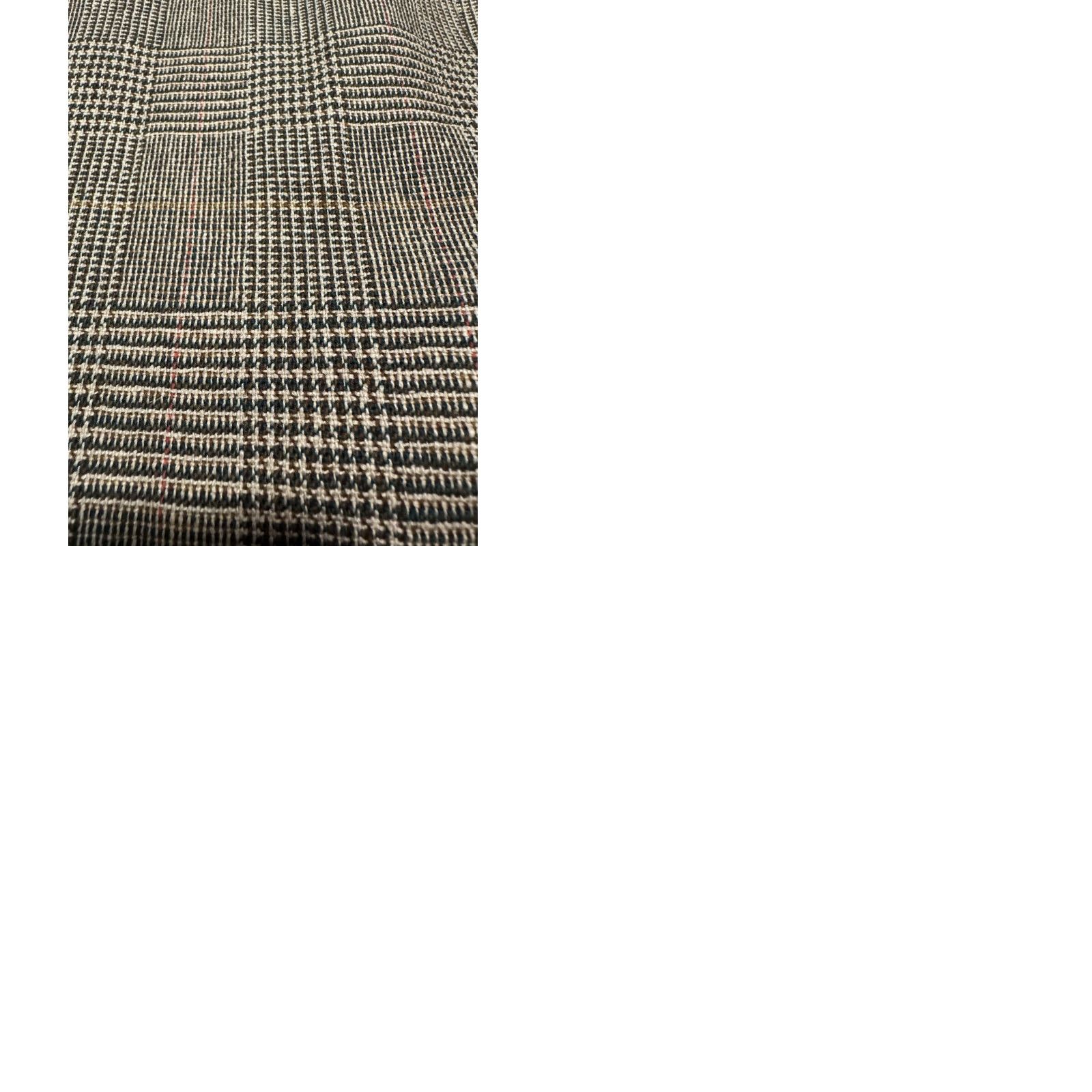 Paul Stuart VINTAGE Paul Stuart Sport Coat Blazer Glen Plaid Wool 44/42 Made In USA Men Jacket Notch Lapel Two-Button Long Beige Wool Coat FX? Size 42R - 11 Thumbnail