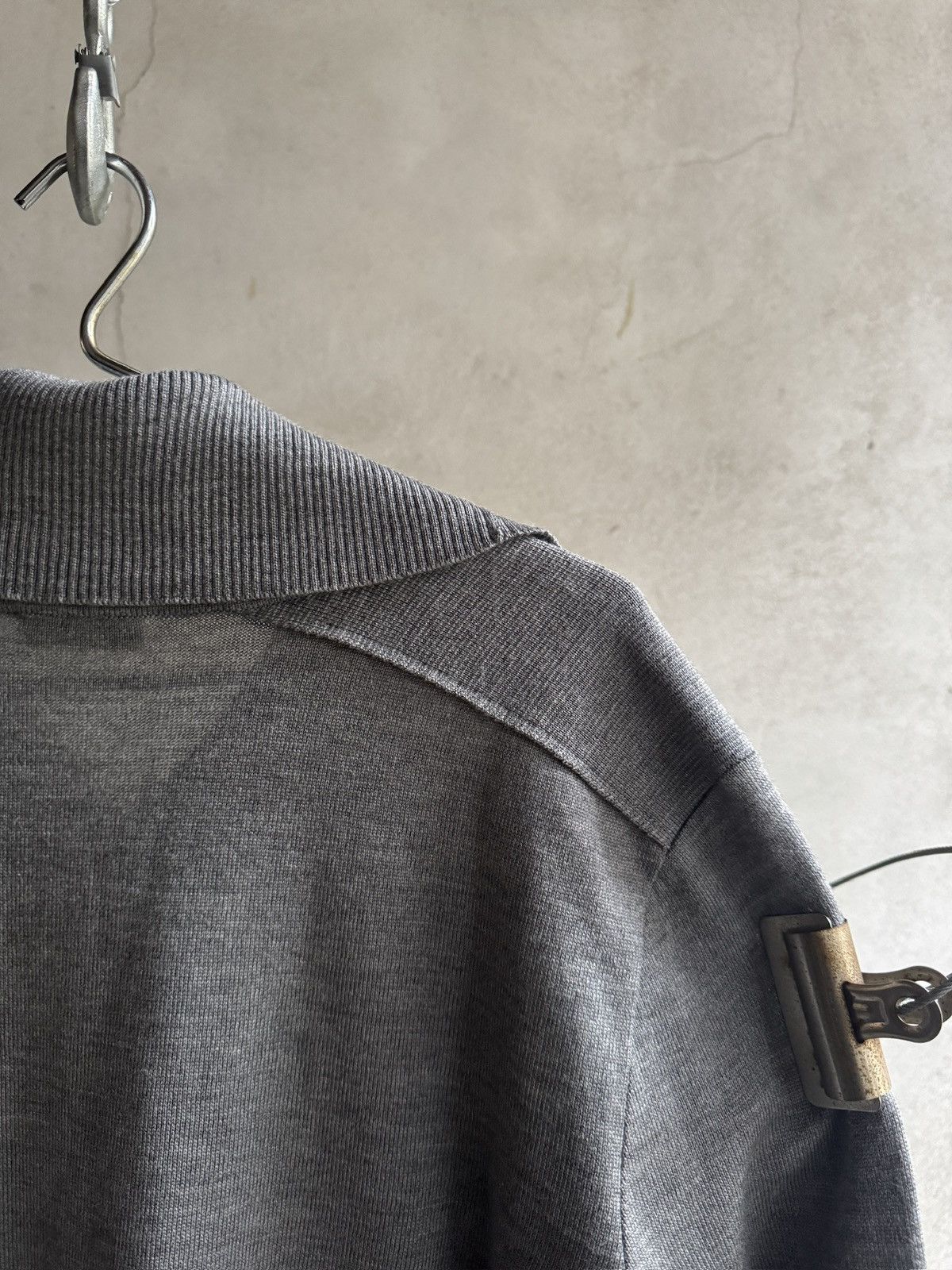Balenciaga Early 2000s Balenciaga Military High Collar Cardigan Size US M / EU 48-50 / 2 - 15 Thumbnail