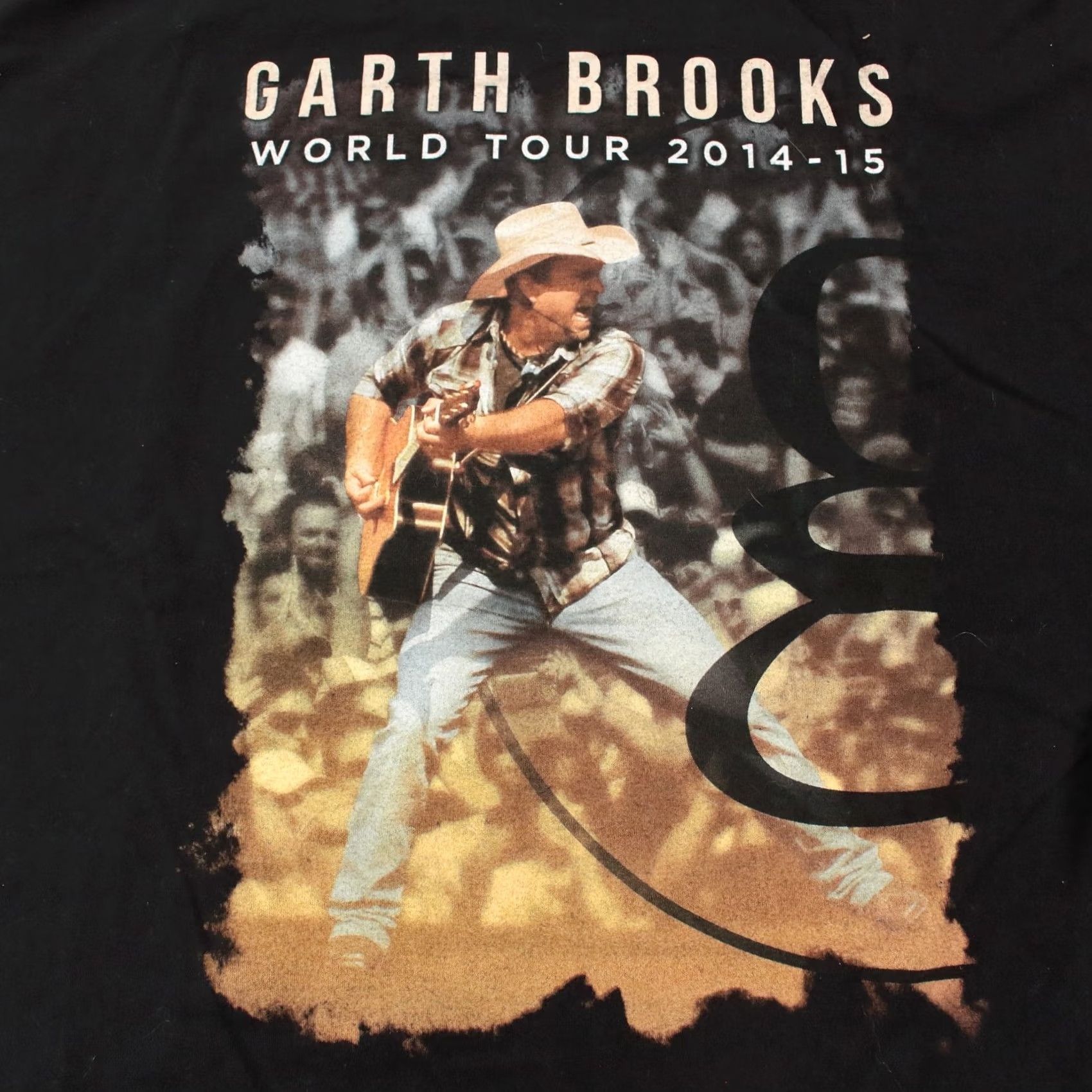 Hanes Garth Brooks World Tour 2014 - 2015 concert Shirt XL 90s y2k country singer Size US XL / EU 56 / 4 - 3 Thumbnail