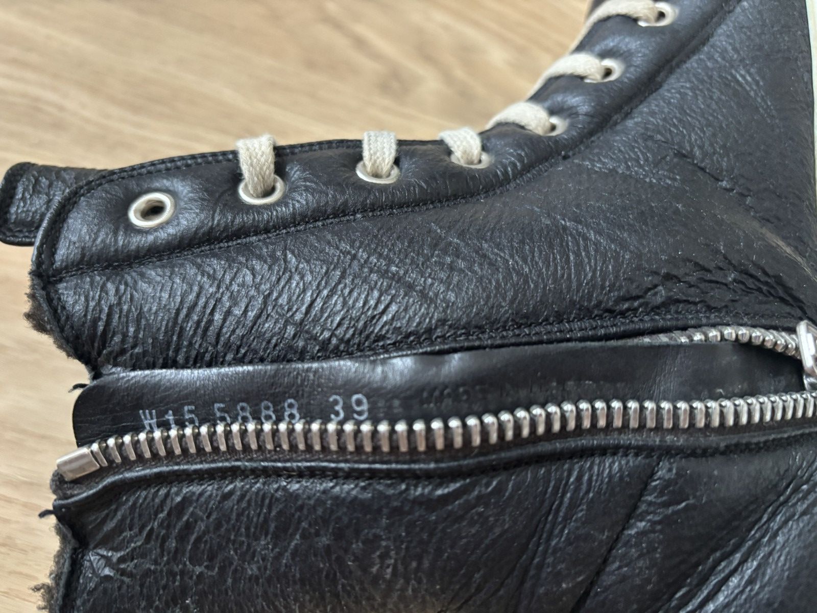 Rick Owens Rick owens Ramones Winter with fur lining Size US 7 / EU 40 - 8 Thumbnail