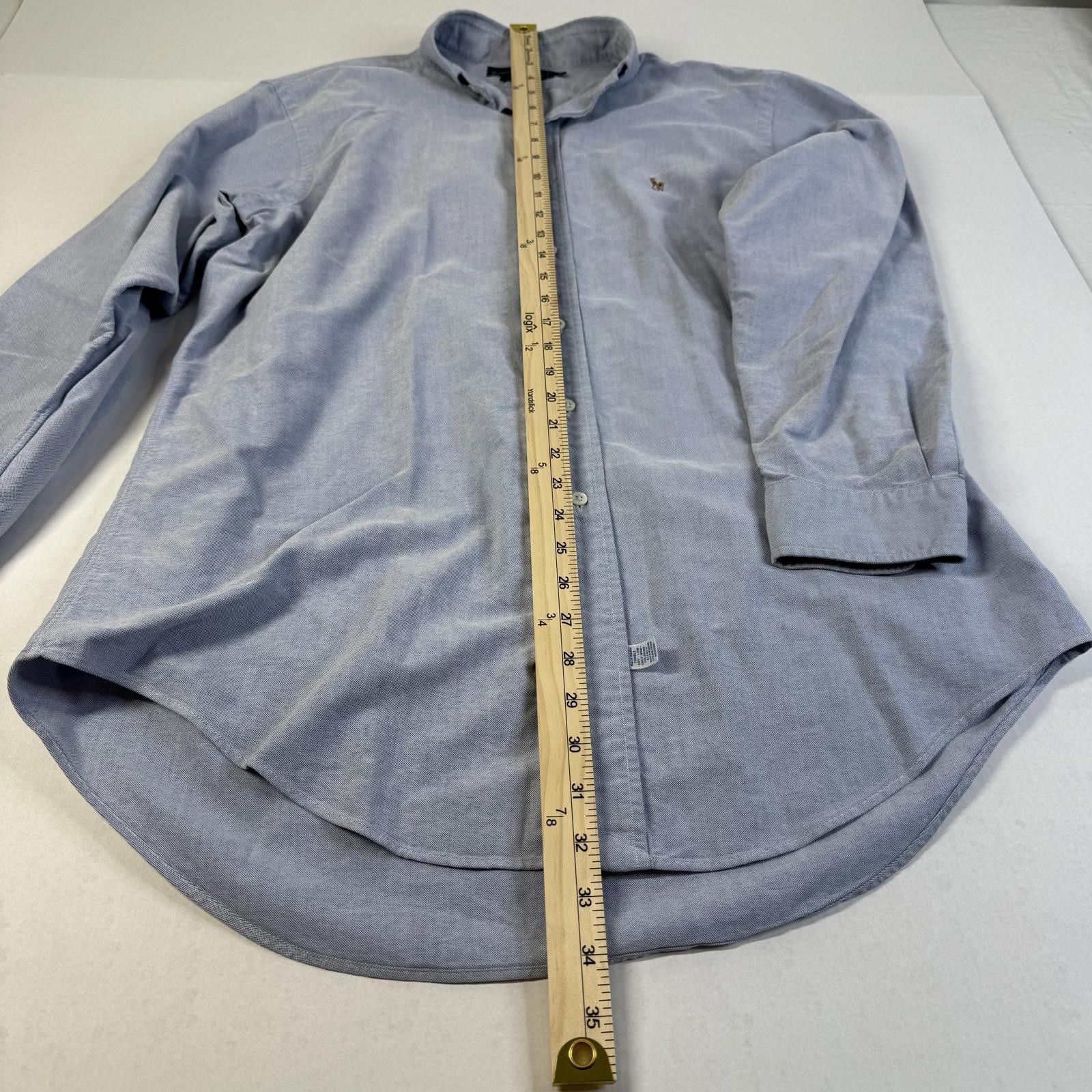 Polo Ralph Lauren Ralph Lauren Men’s Denim Blue Button Up Long Sleeve Size L Size US L / EU 52-54 / 3 - 5 Thumbnail