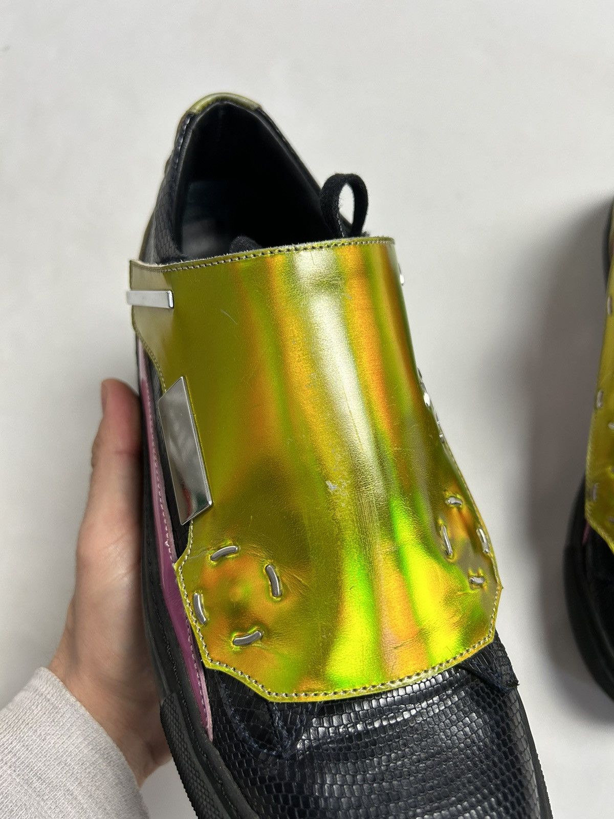 Raf Simons Raf Simons SS14 Removable Lace Guard Sneaker Size US 7.5 / EU 40-41 - 3 Thumbnail